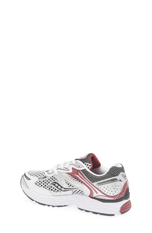 SILVER/ RED