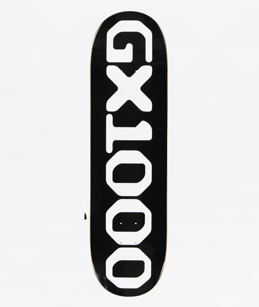 GX1000 OG Logo Black 8.5" Skateboard Deck