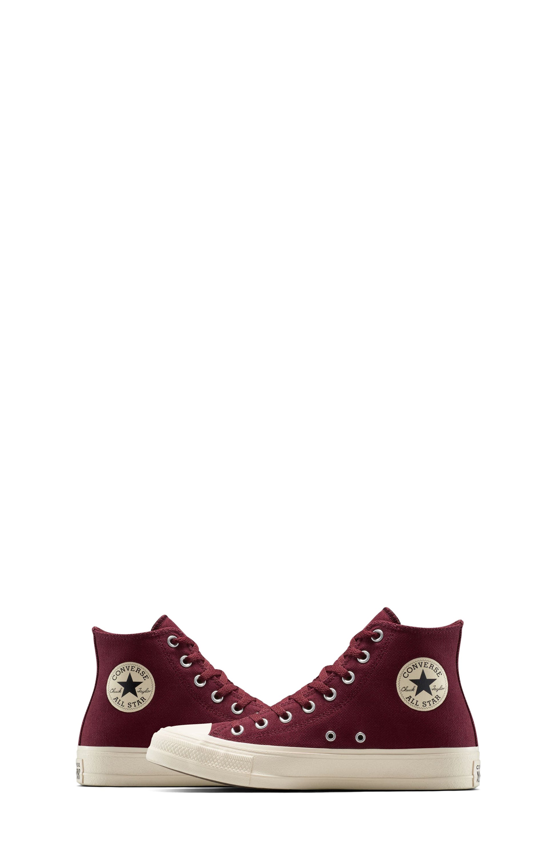 DEEP BORDEAUX/ NATURAL IVORY