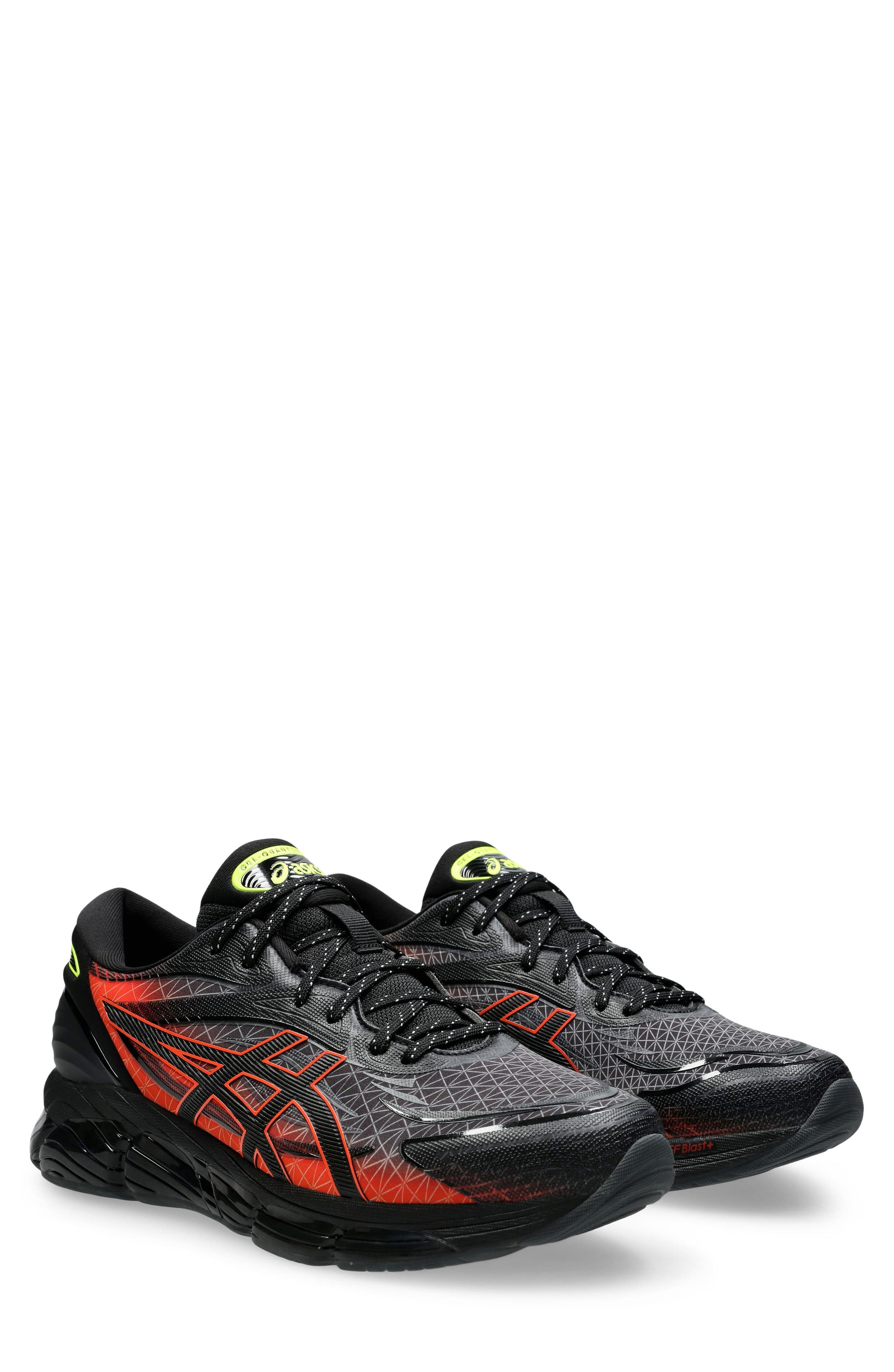 BLACK/ FIERY RED