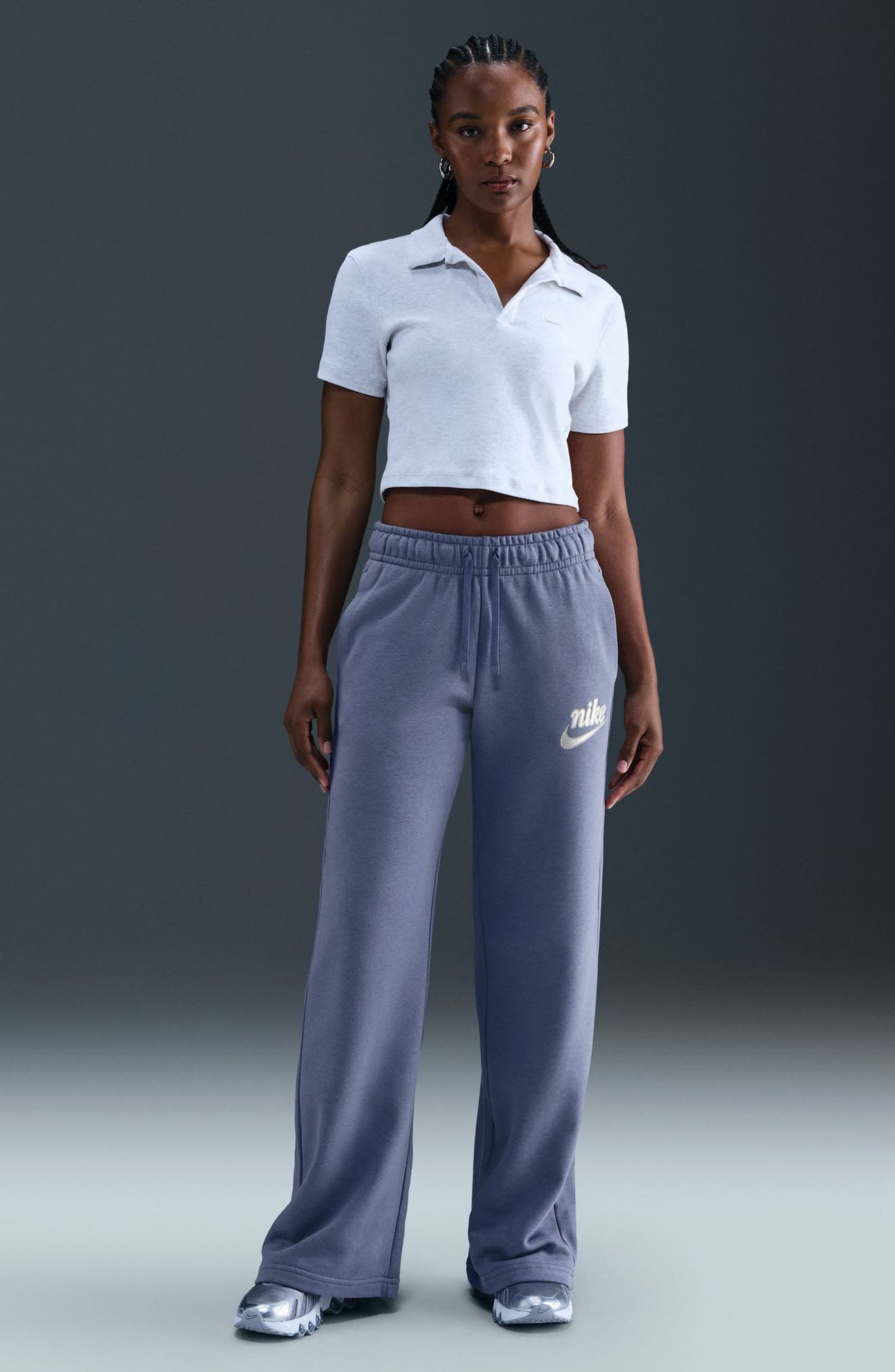WORLD INDIGO/ METALLIC SILVER