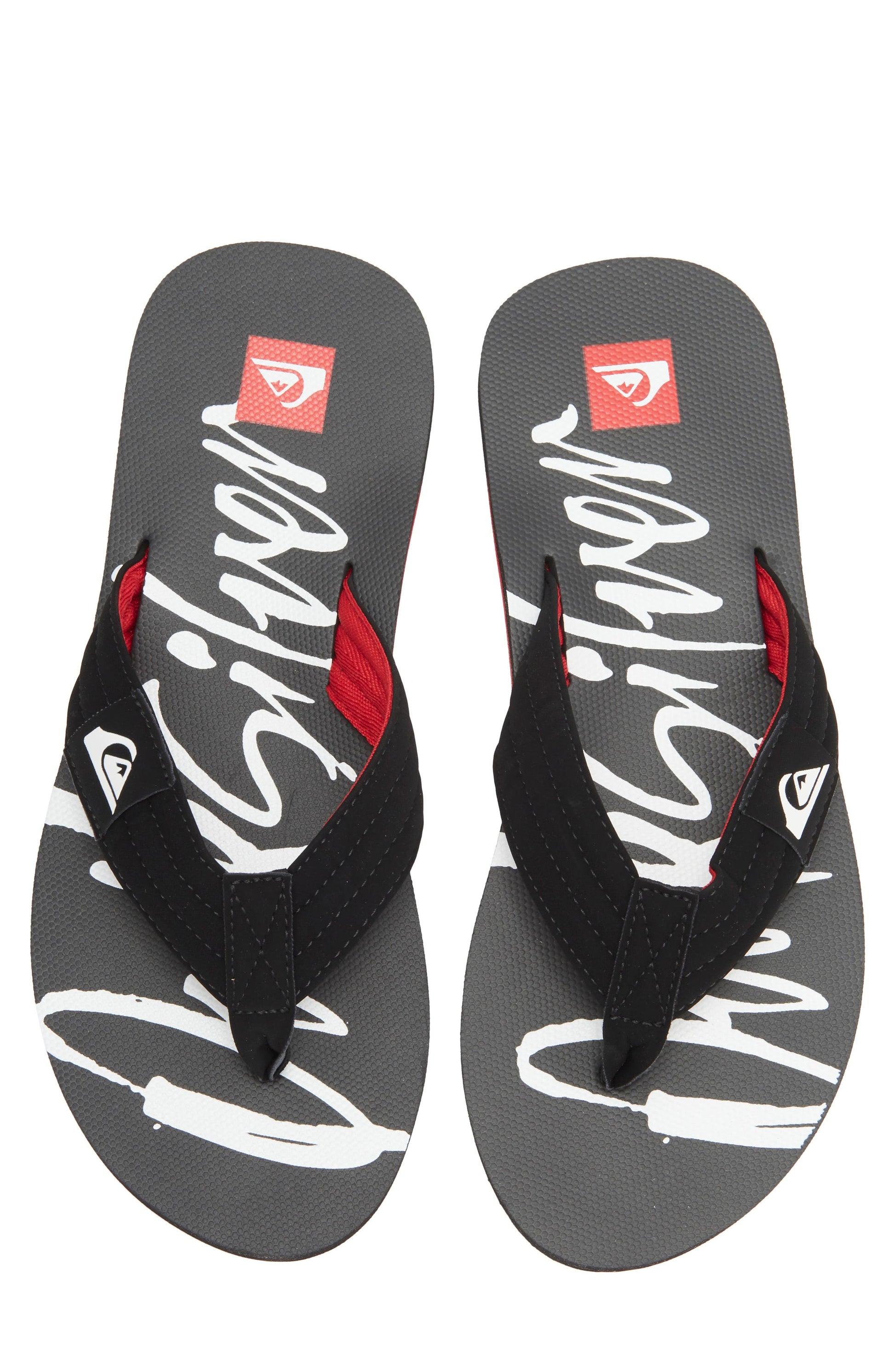 BLACK/ RED