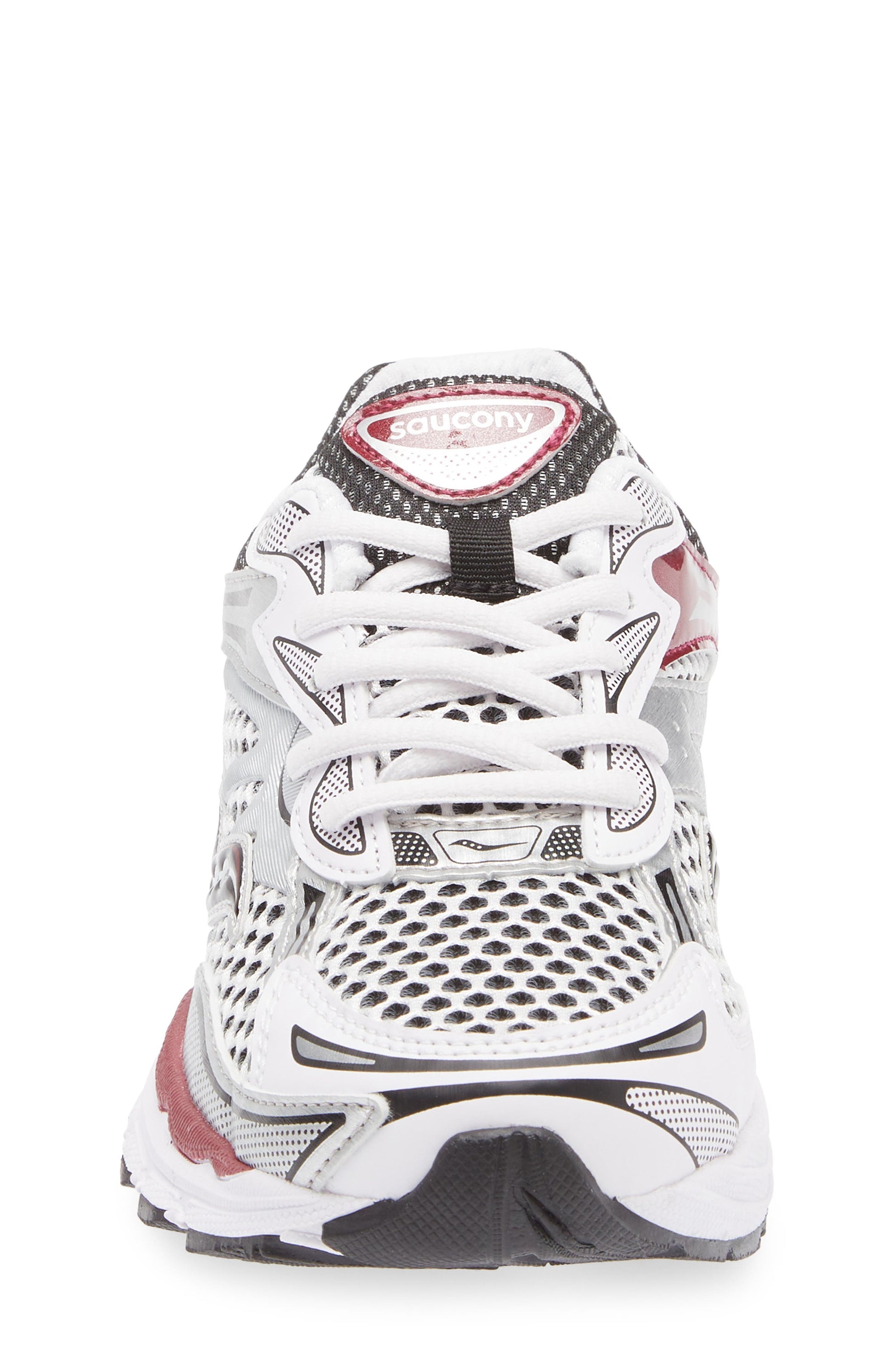 SILVER/ RED