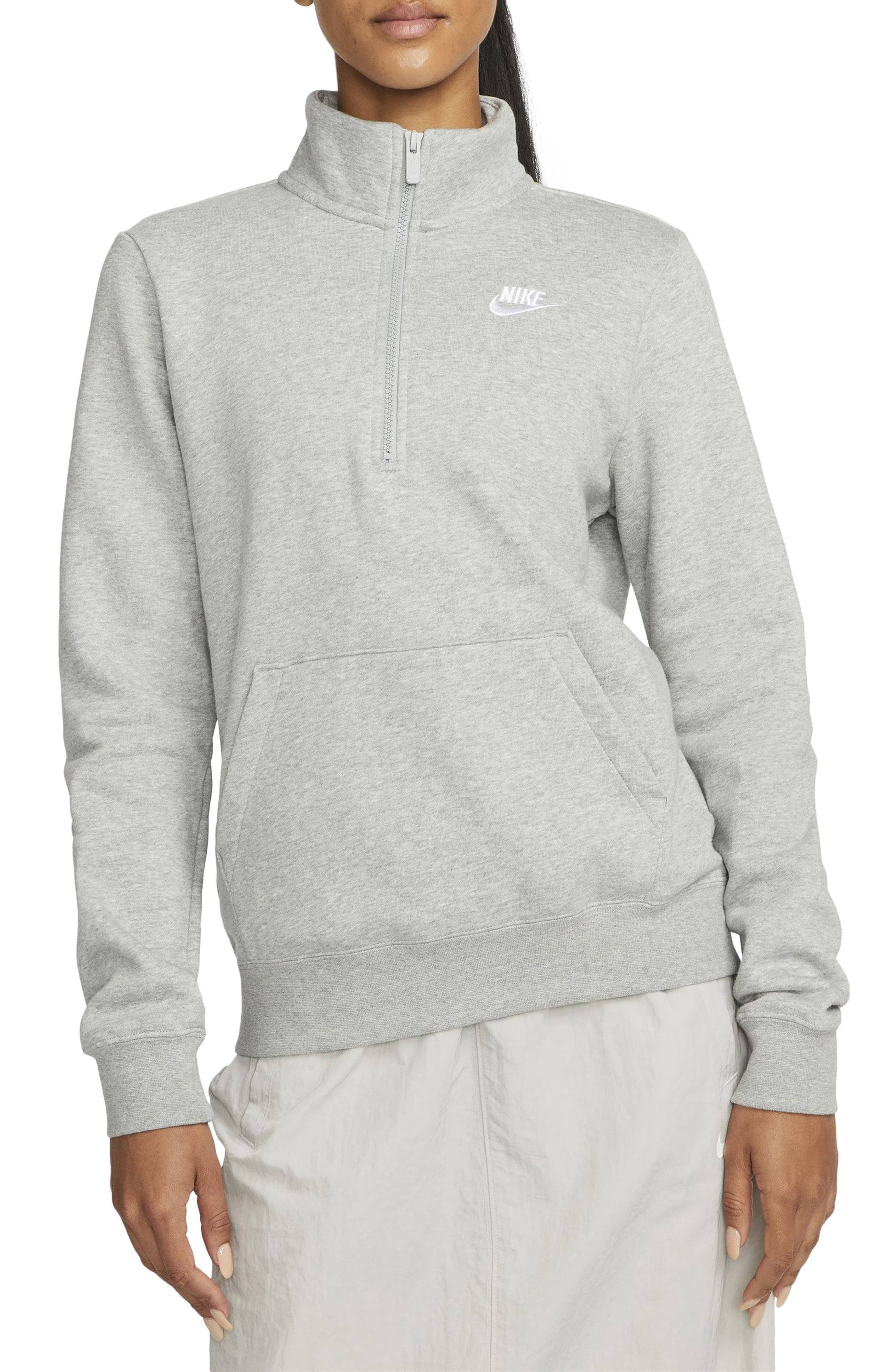DARK GREY HEATHER/ WHITE
