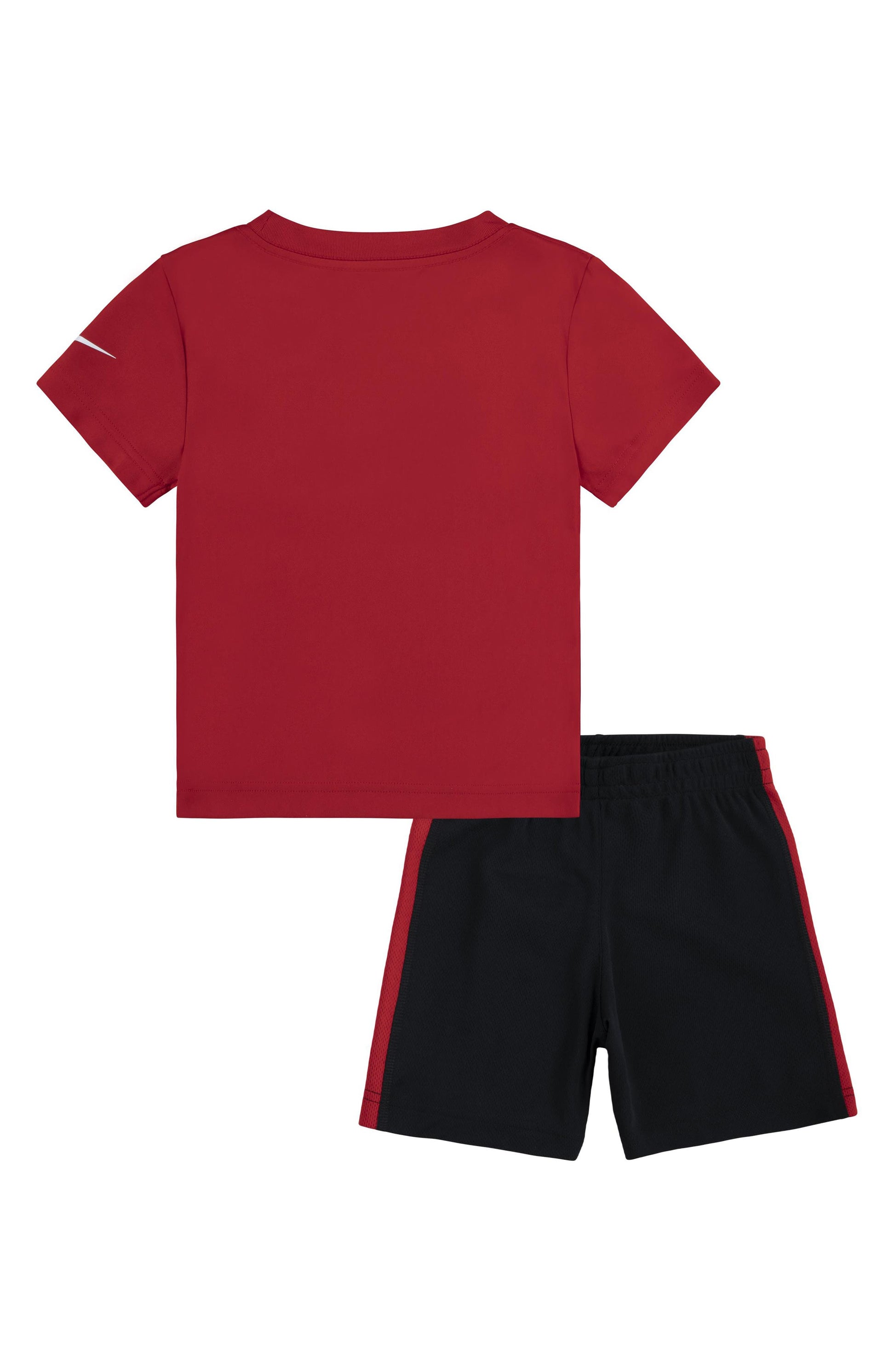 BLACK/ UNIVERSITY RED