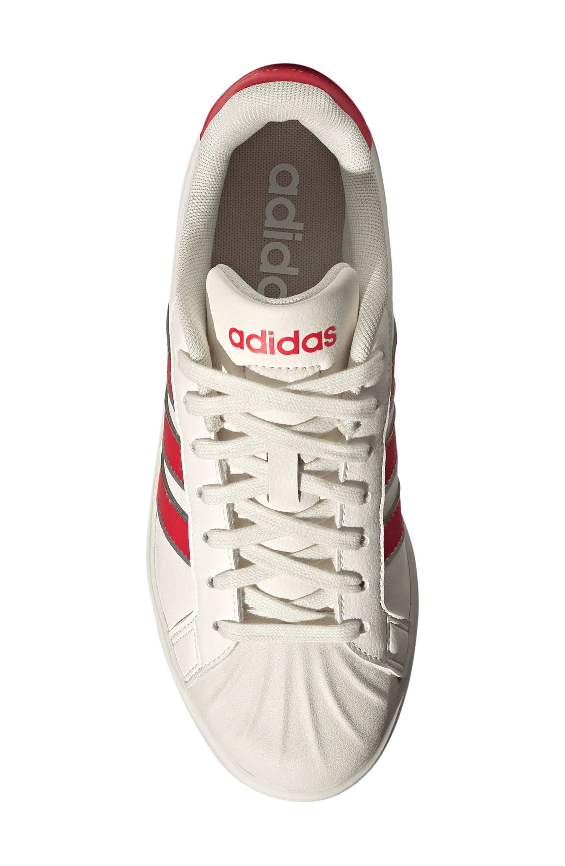 WHITE/ RED/ SILVER MET.