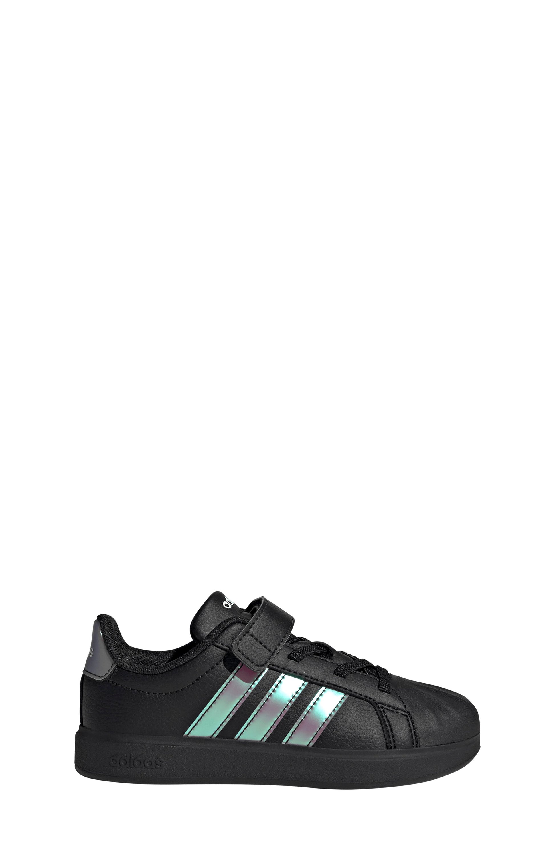 BLACK/ IRIDESCENT/ WHITE