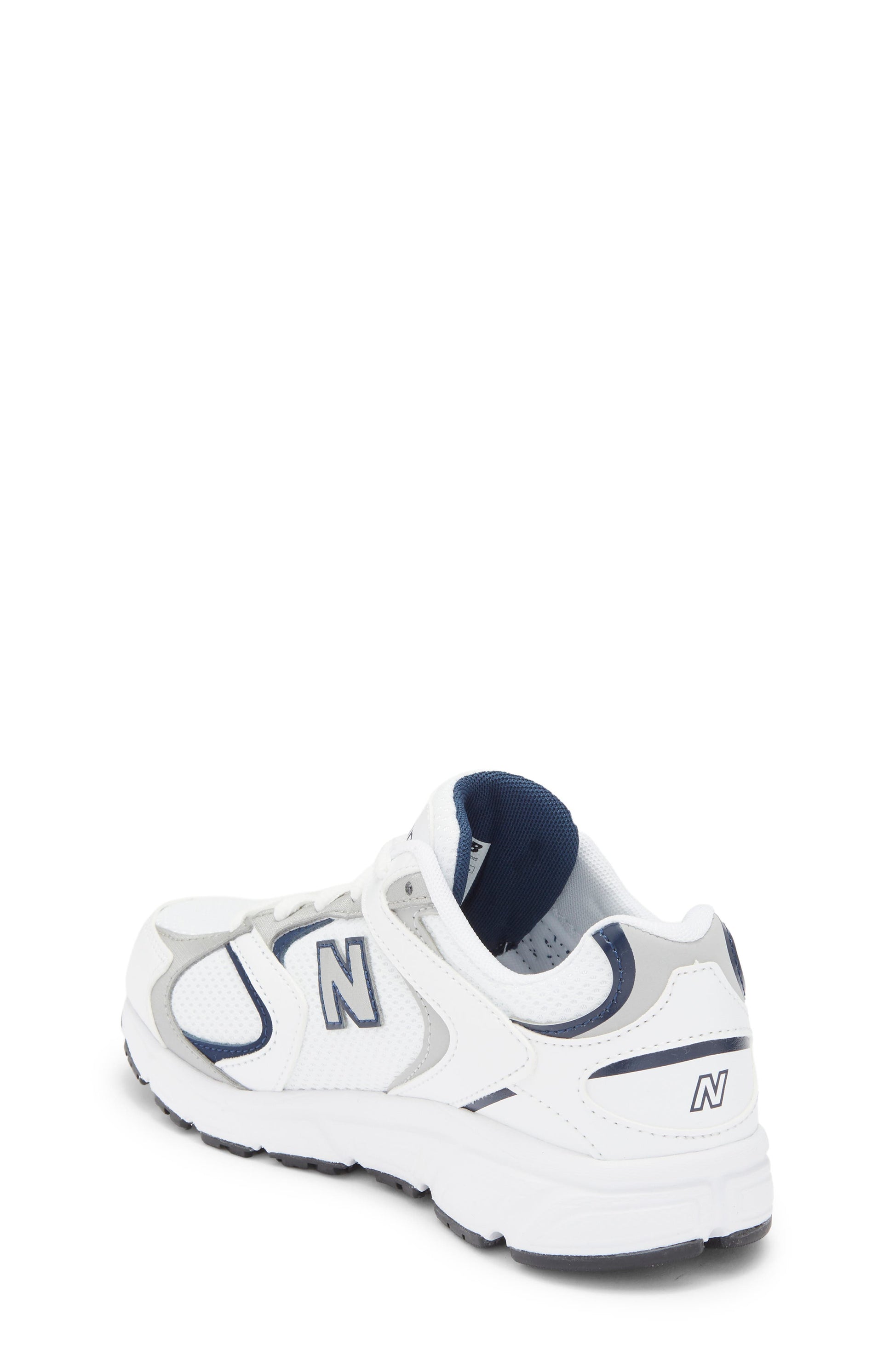 WHITE/ NATURAL INDIGO