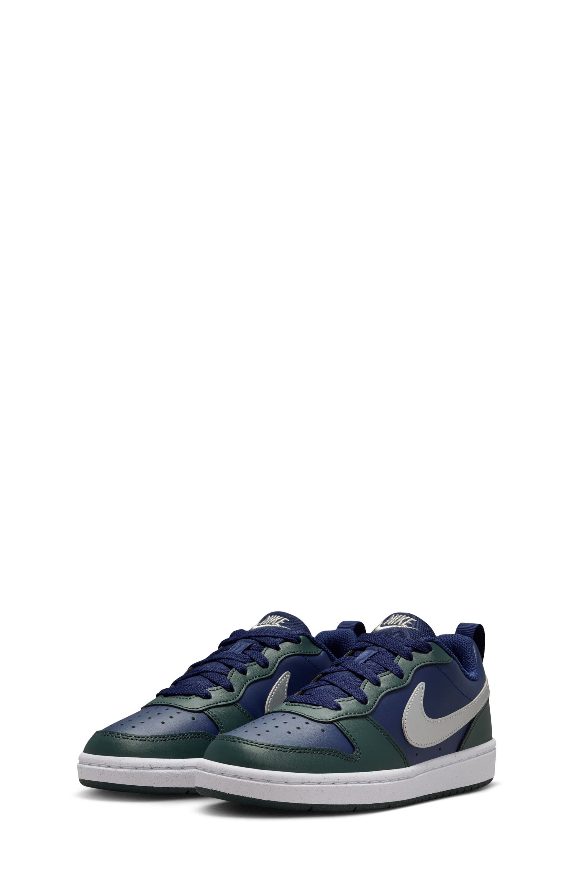 NAVY/ SILVER/ SEAWEED