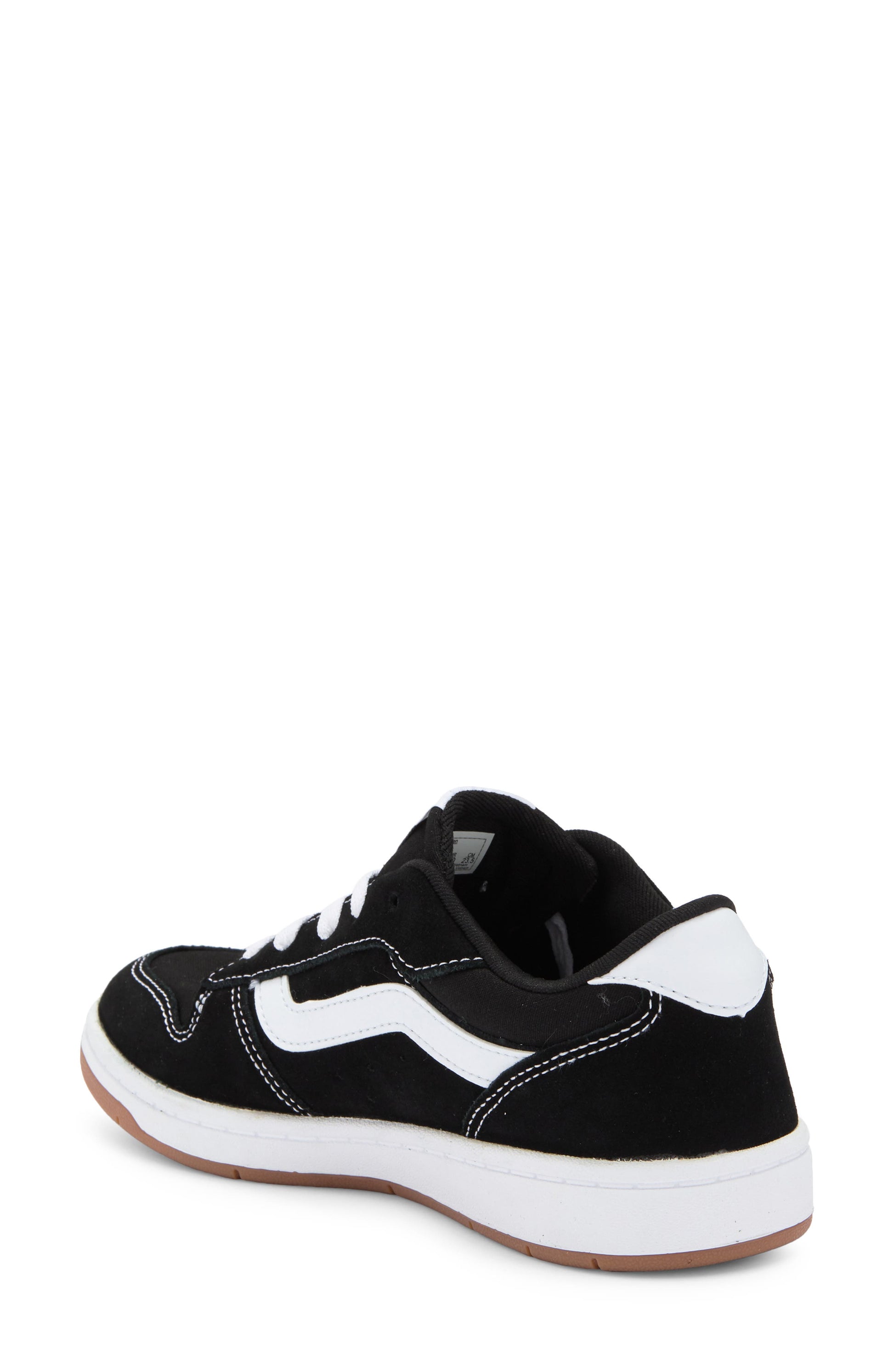 SUEDE/ CANVAS BLACK/ WHITE