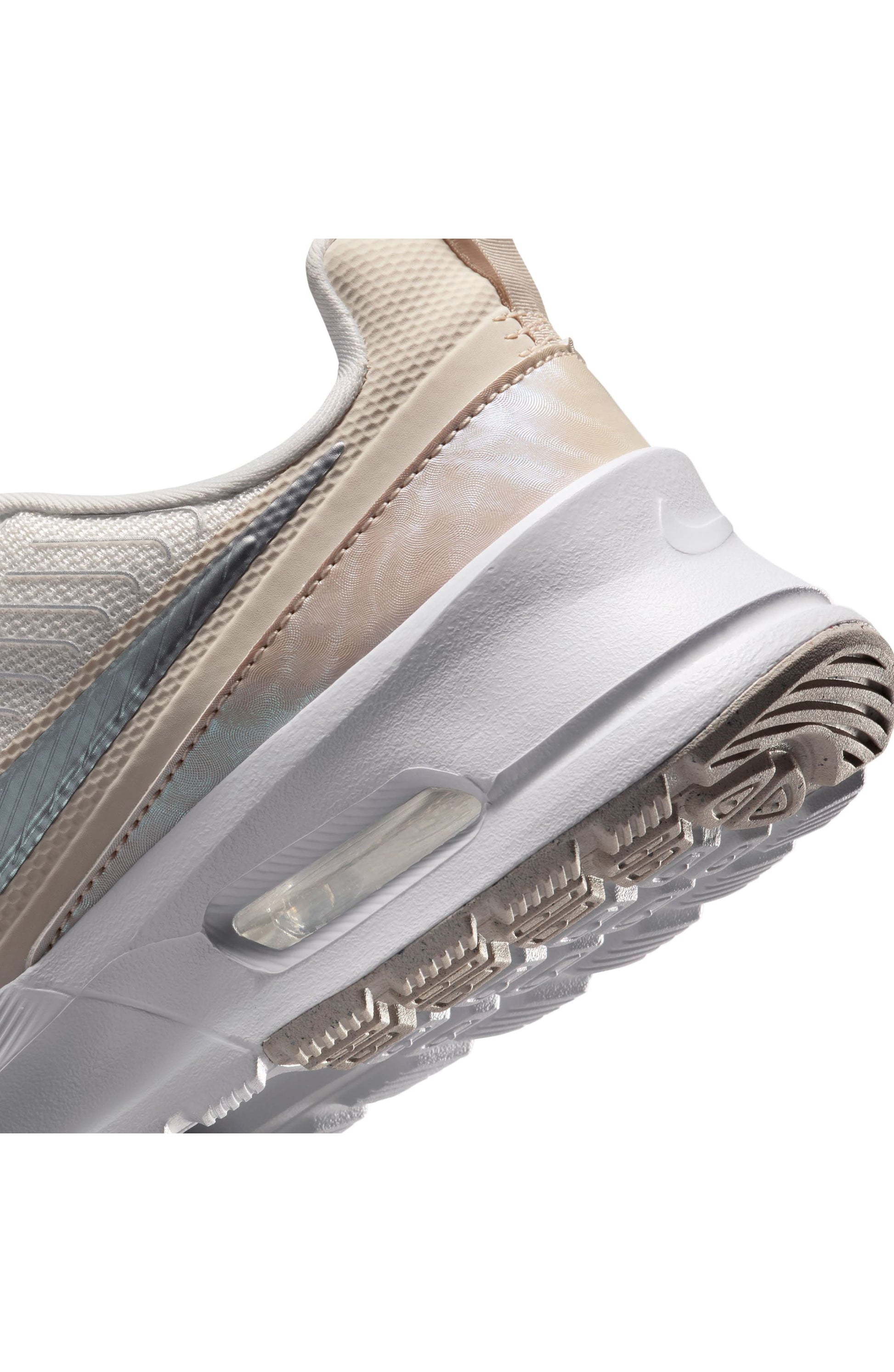 WHITE/ METALLIC SILVER