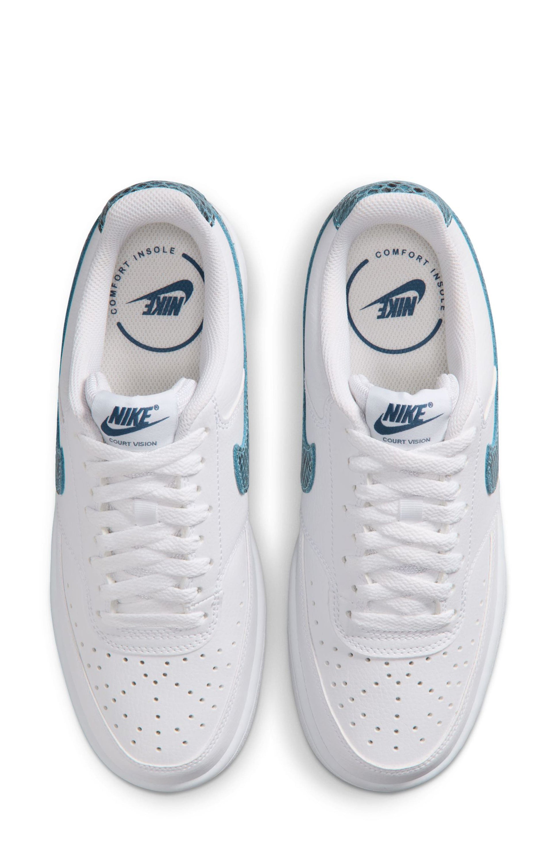 WHITE/ BLUE/ BROWN