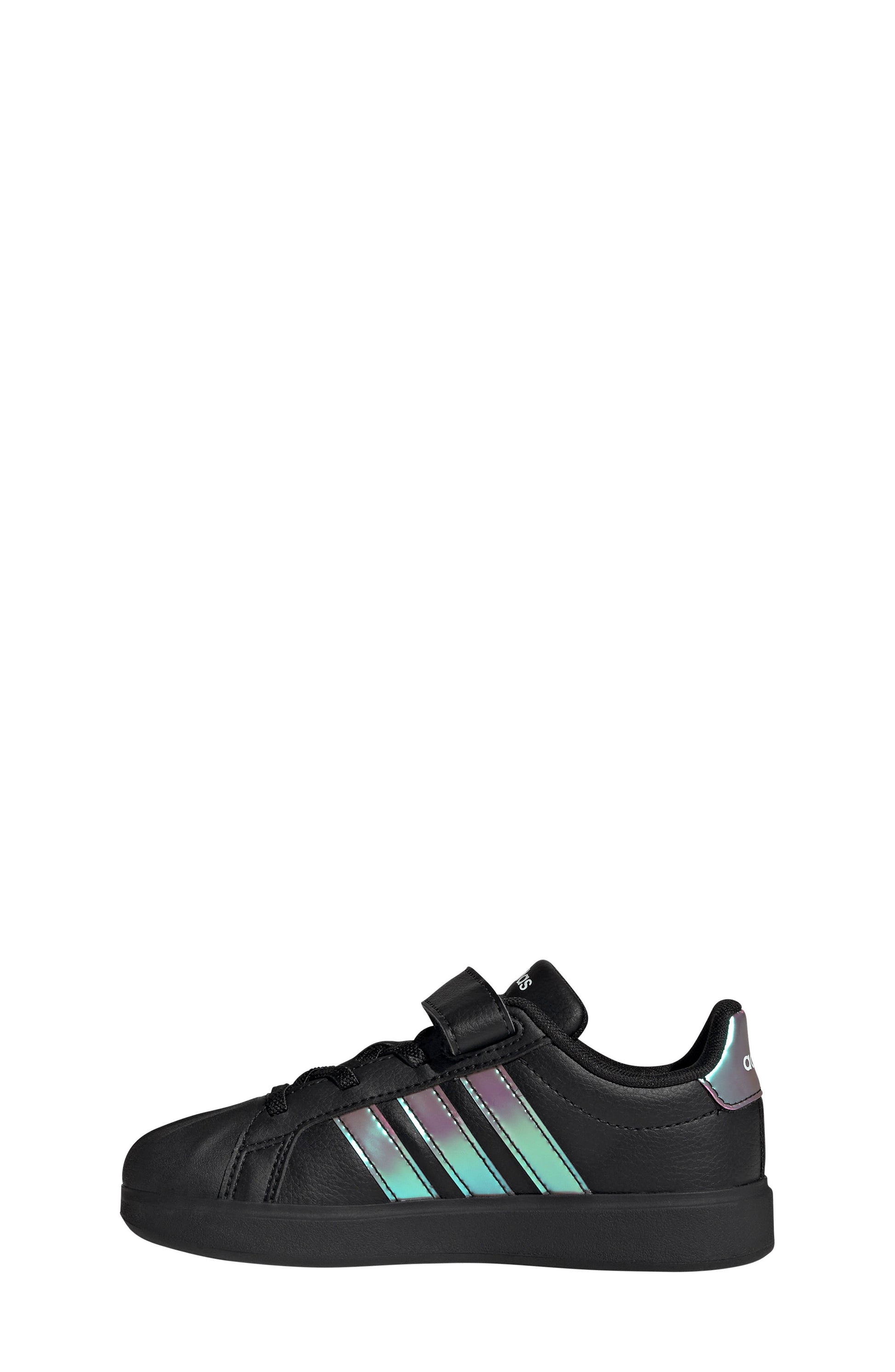 BLACK/ IRIDESCENT/ WHITE