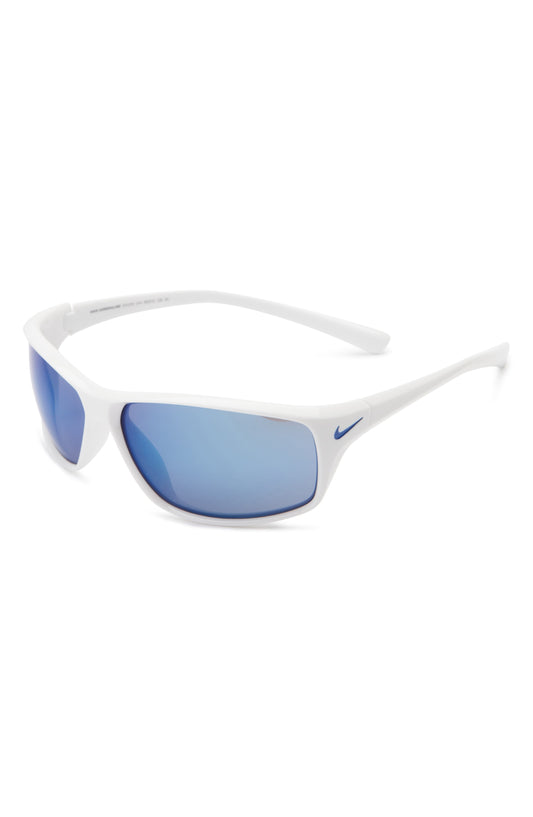 WHITE/ GREY W/ BLUE FLASH