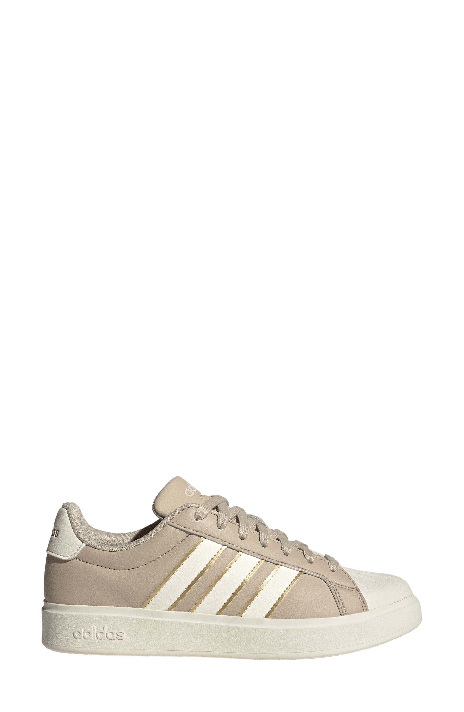 BEIGE/ OFF WHITE/ GOLD MET.
