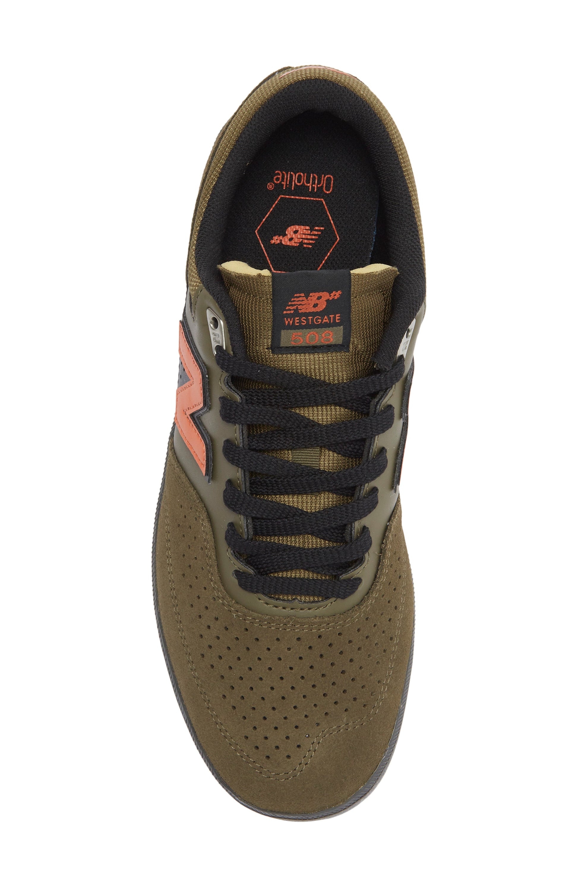 OLIVE/ BURNT ORANGE