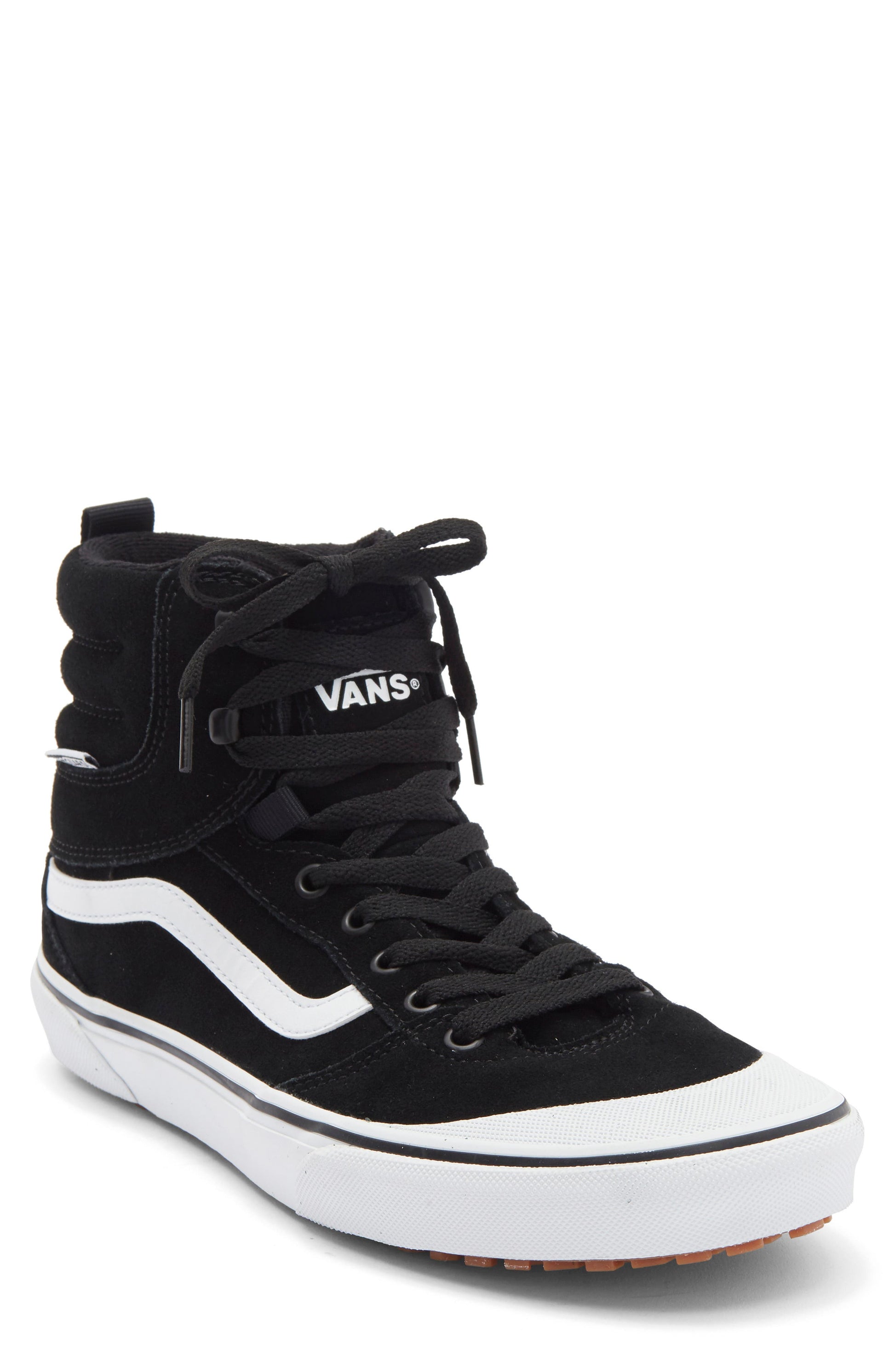 SUEDE BLACK/WHITE