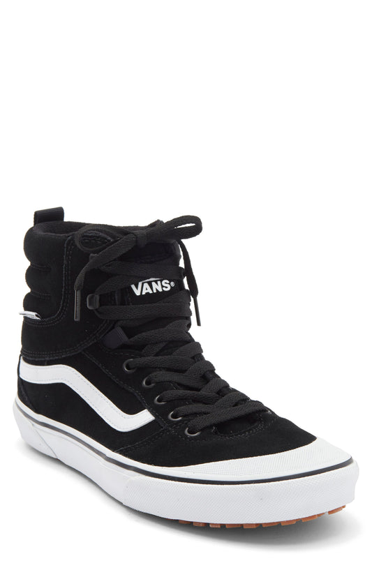 SUEDE BLACK/WHITE