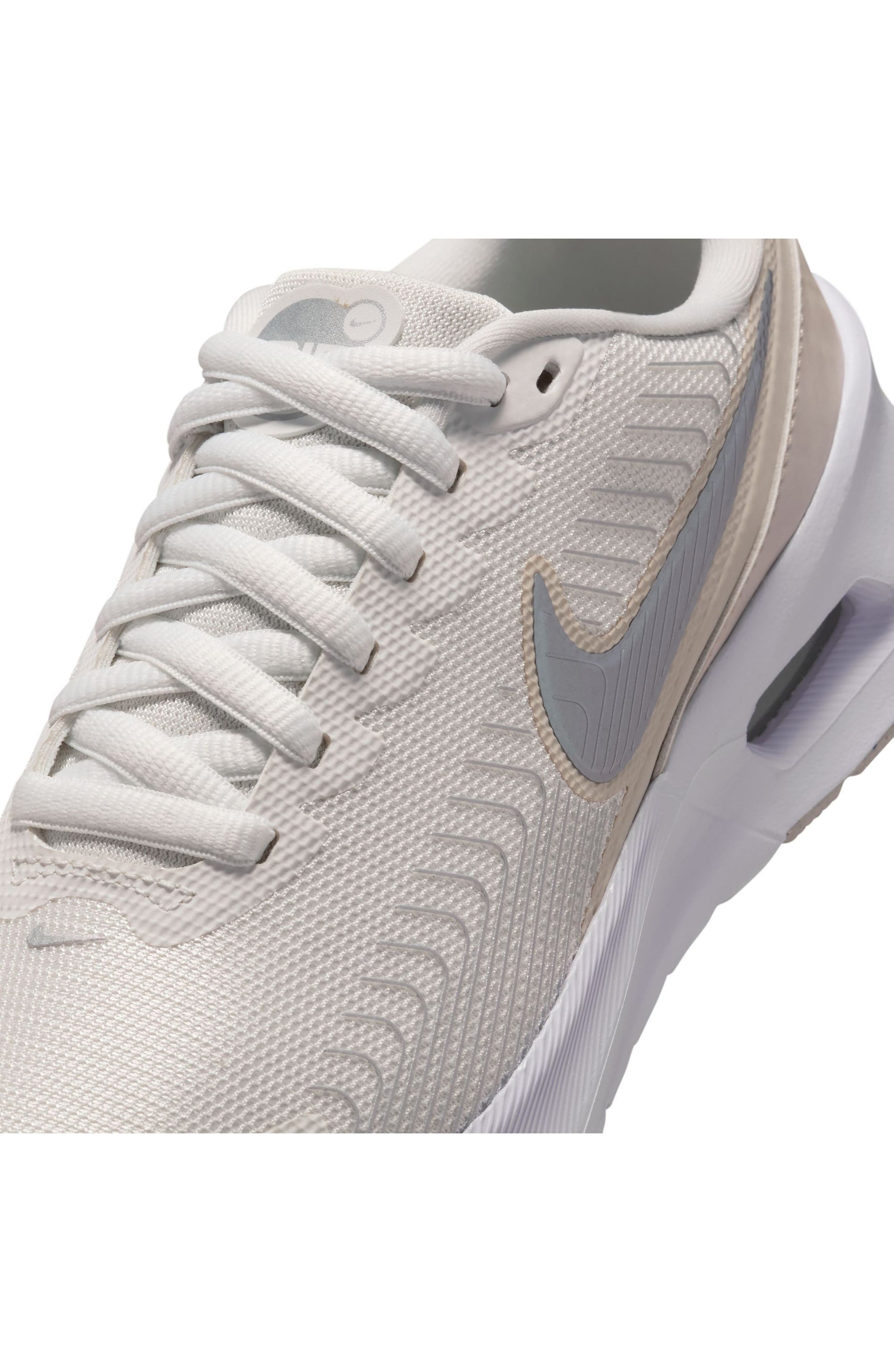 WHITE/ METALLIC SILVER