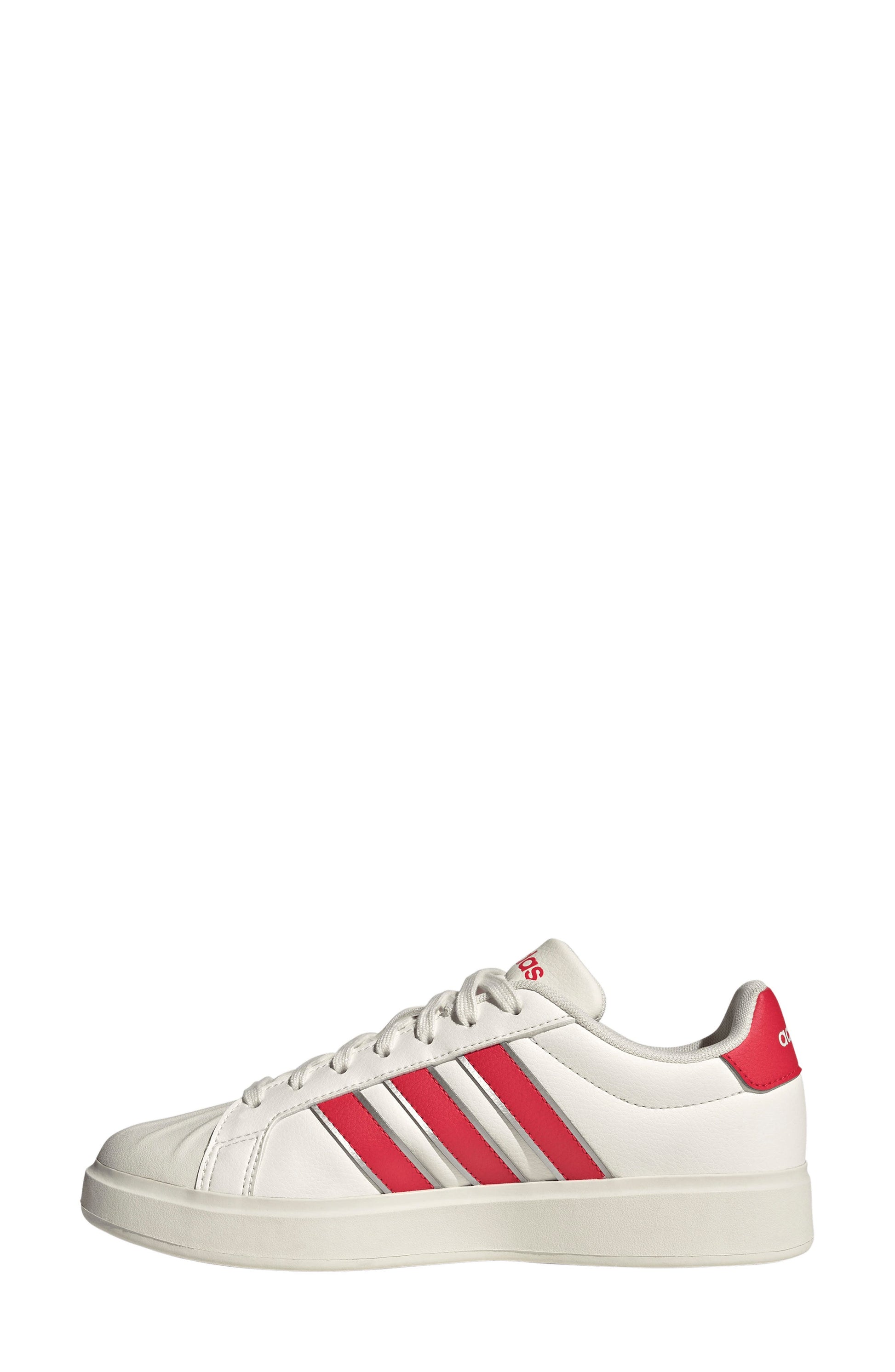 WHITE/ RED/ SILVER MET.