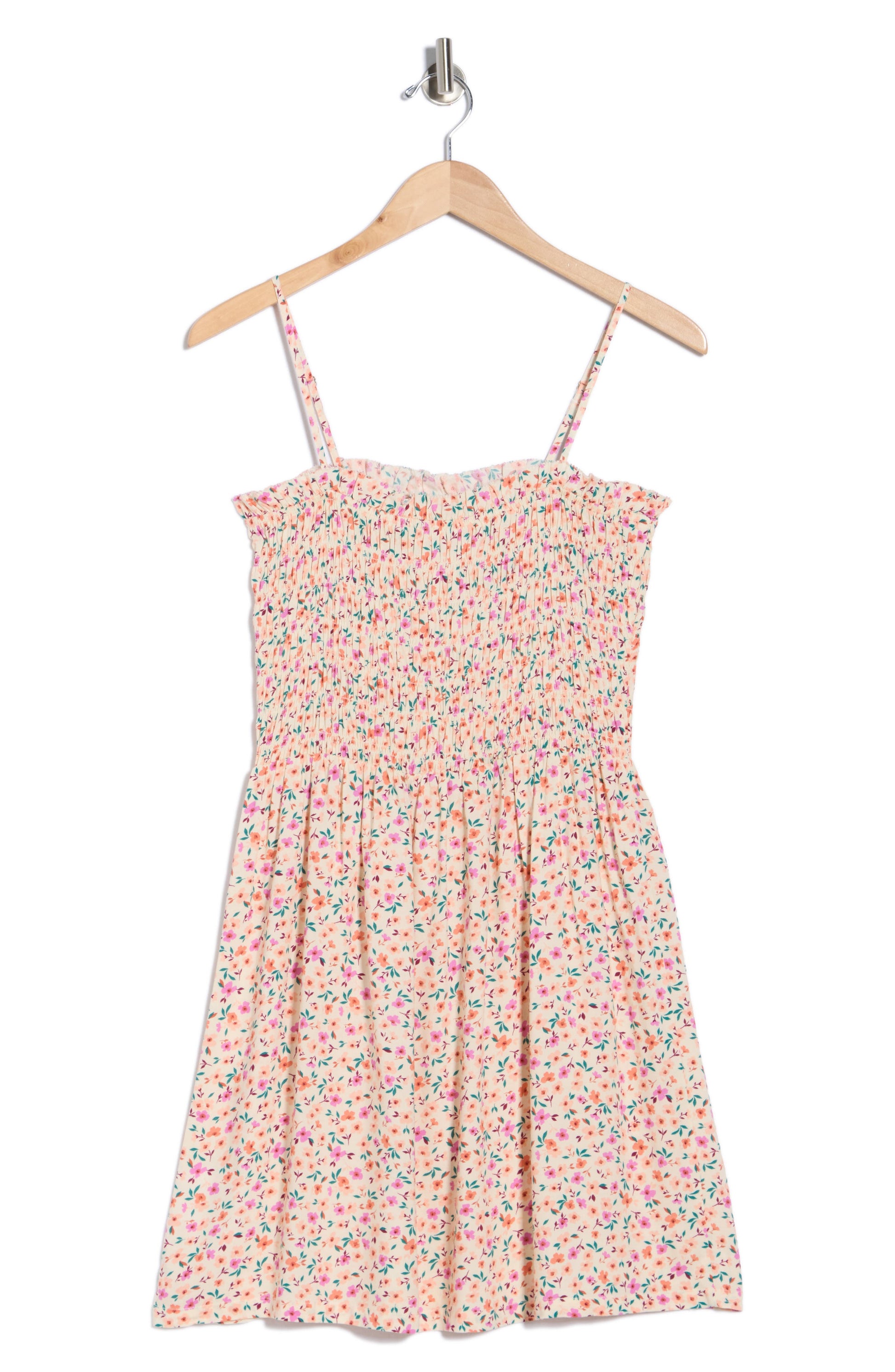 WHITE CAP/ FLORAL MULTI