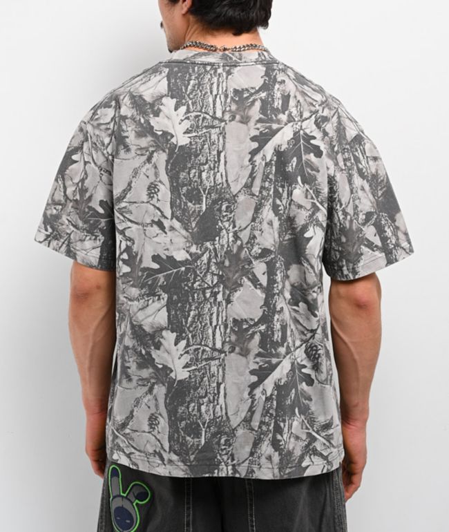 A.LAB Chill Guy Grey Camo T-Shirt