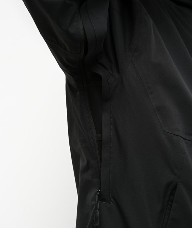 Beyond Medals Full Zip Black 15K Snowboard Jacket