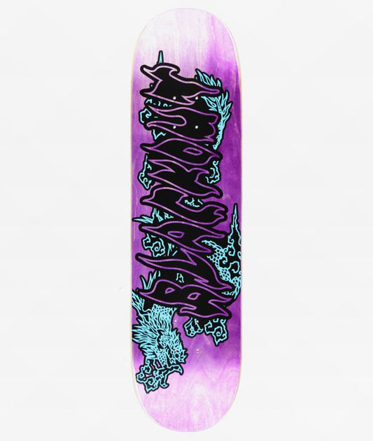Blackout Neon Dragon 8.25" Skateboard Deck
