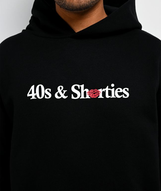 Chicos Toxicos x 40s & Shorties Black Hoodie