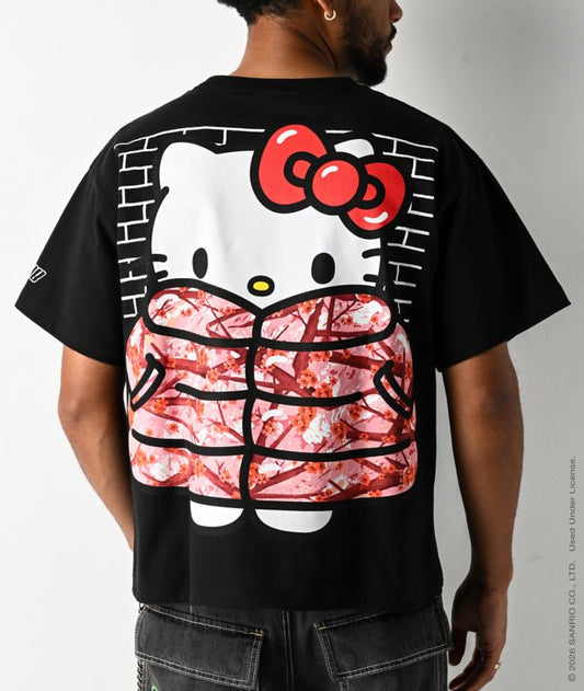Hello Kitty® and Friends | A.LAB Hello Kitty® Camo Puffer Black T-Shirt