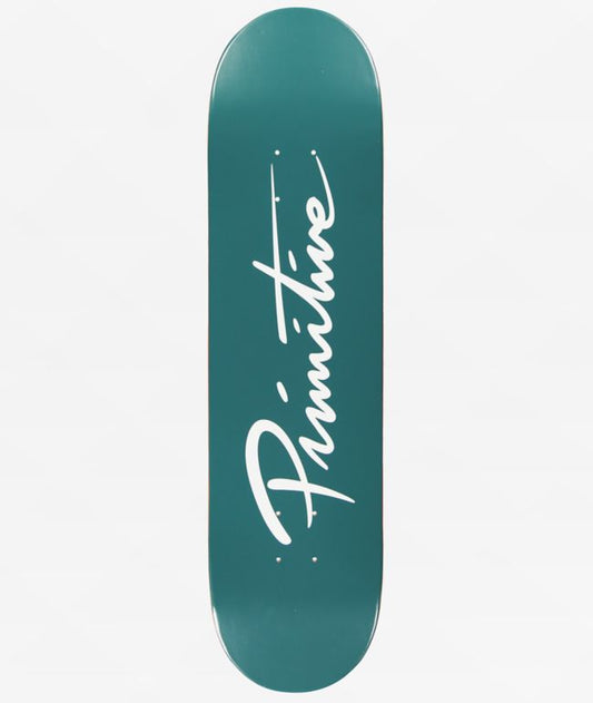 Primitive Nuevo Script 7.75" Skateboard Deck