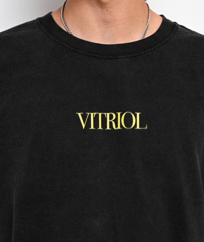 Vitriol Angelish Vintage Black T-Shirt