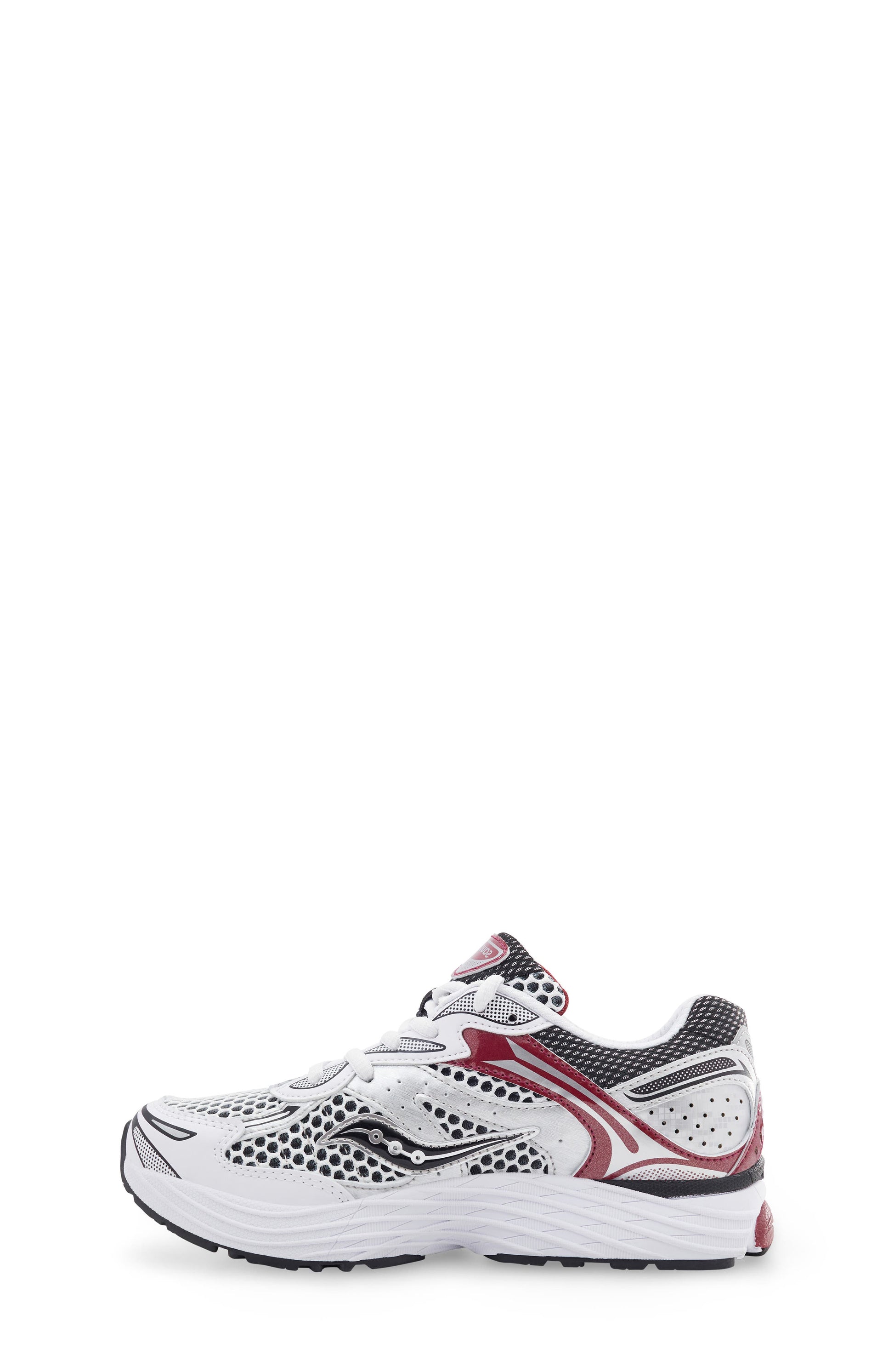 SILVER/ RED