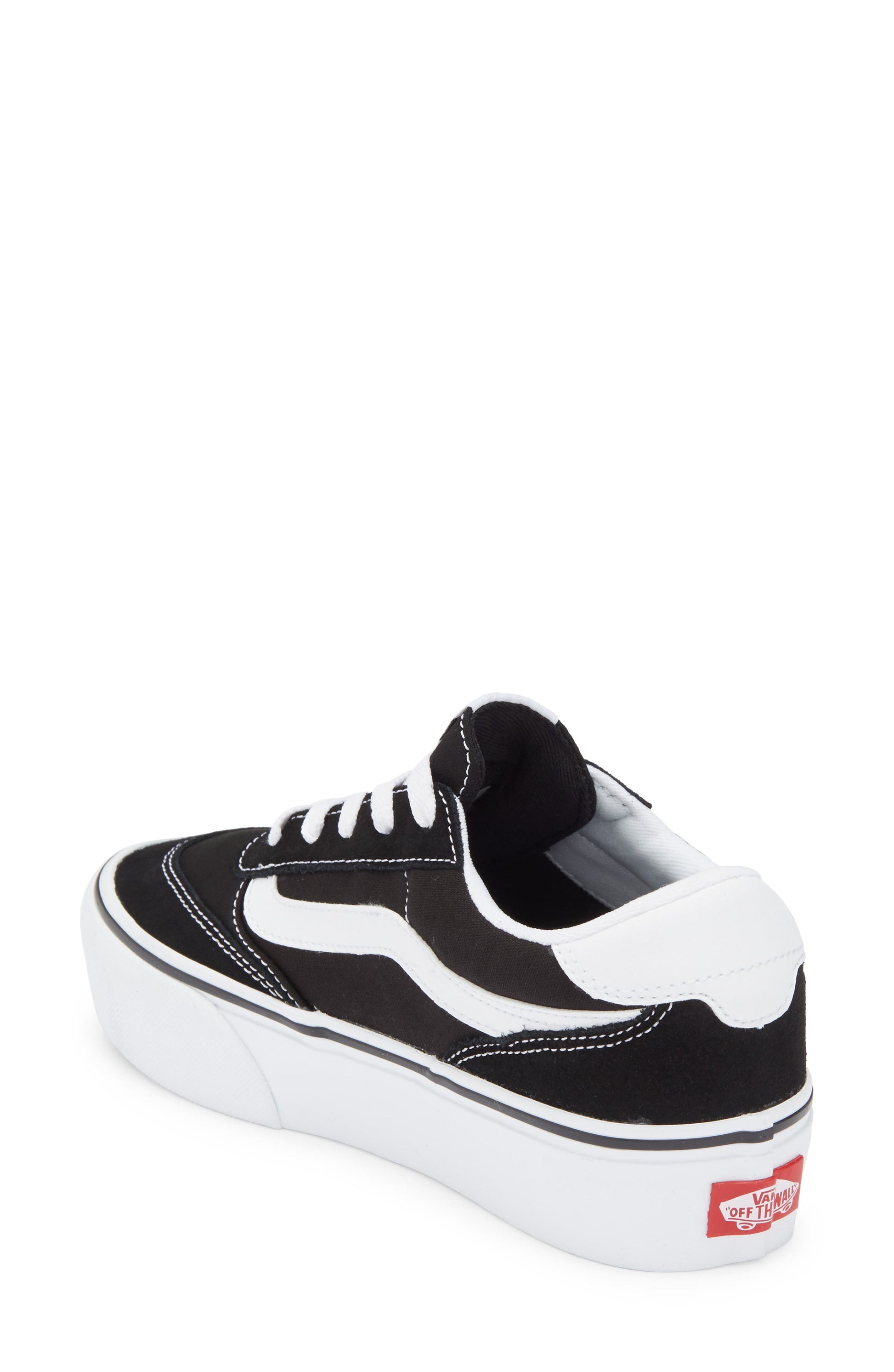 SUEDE/CANVAS BLACK/WHITE