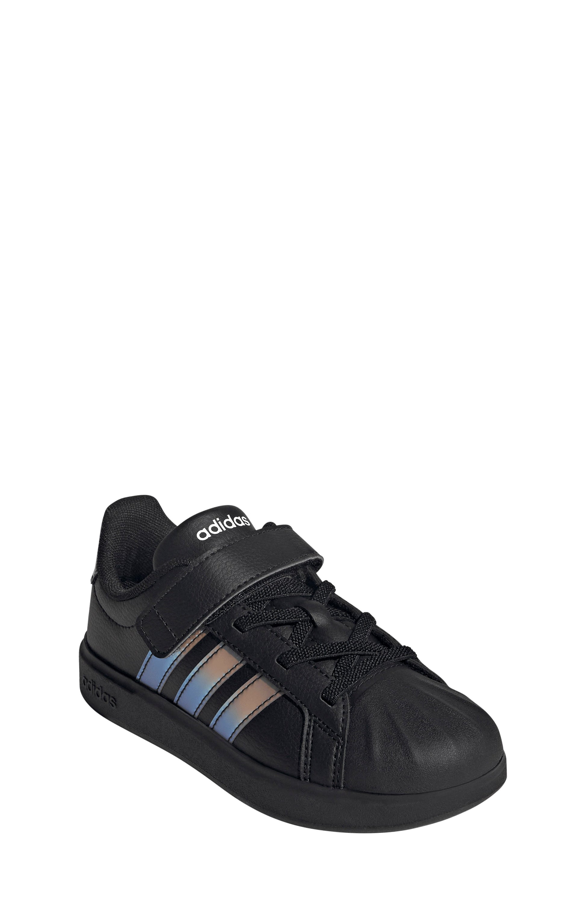 BLACK/ IRIDESCENT/ WHITE
