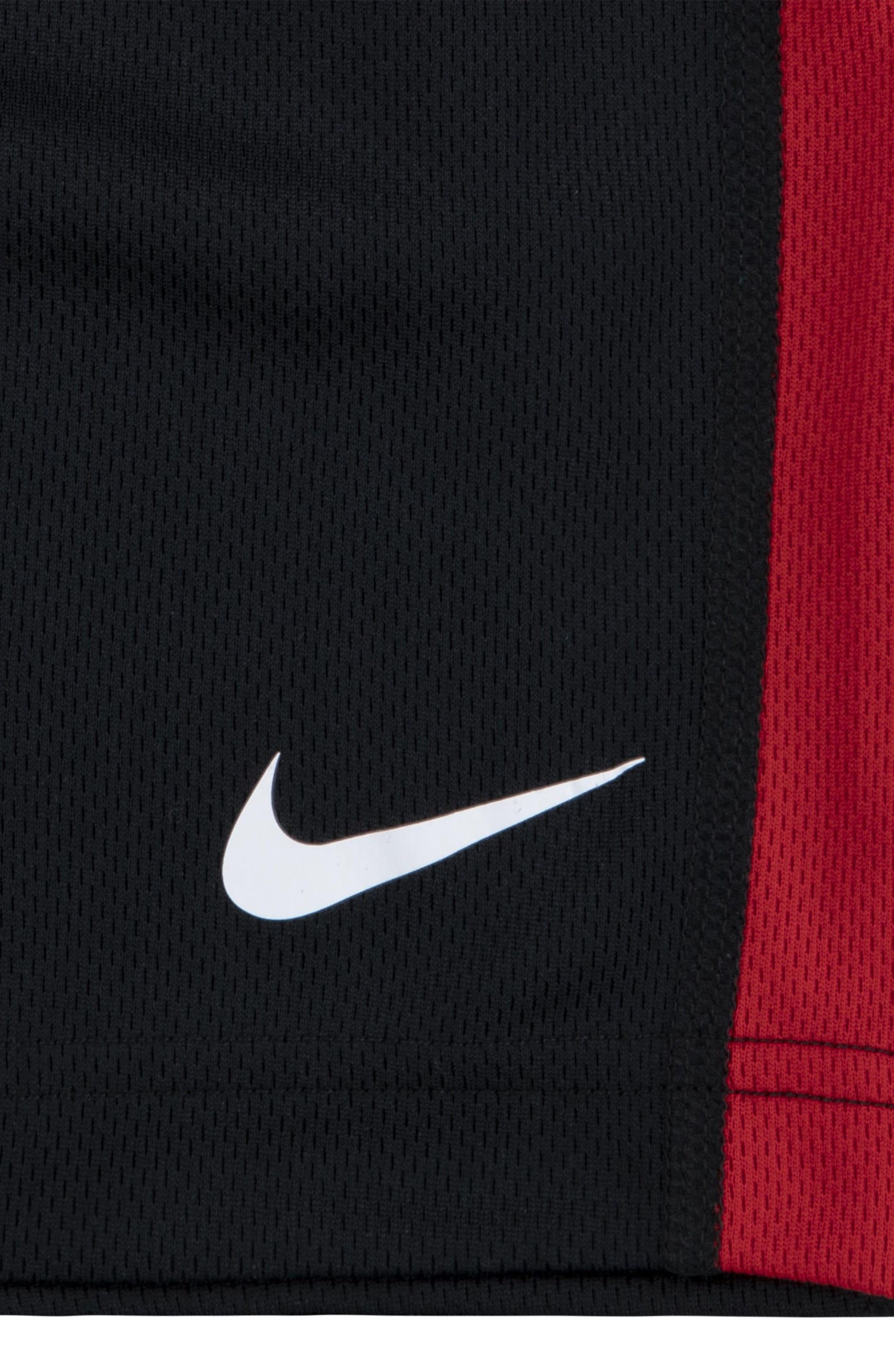 BLACK/ UNIVERSITY RED