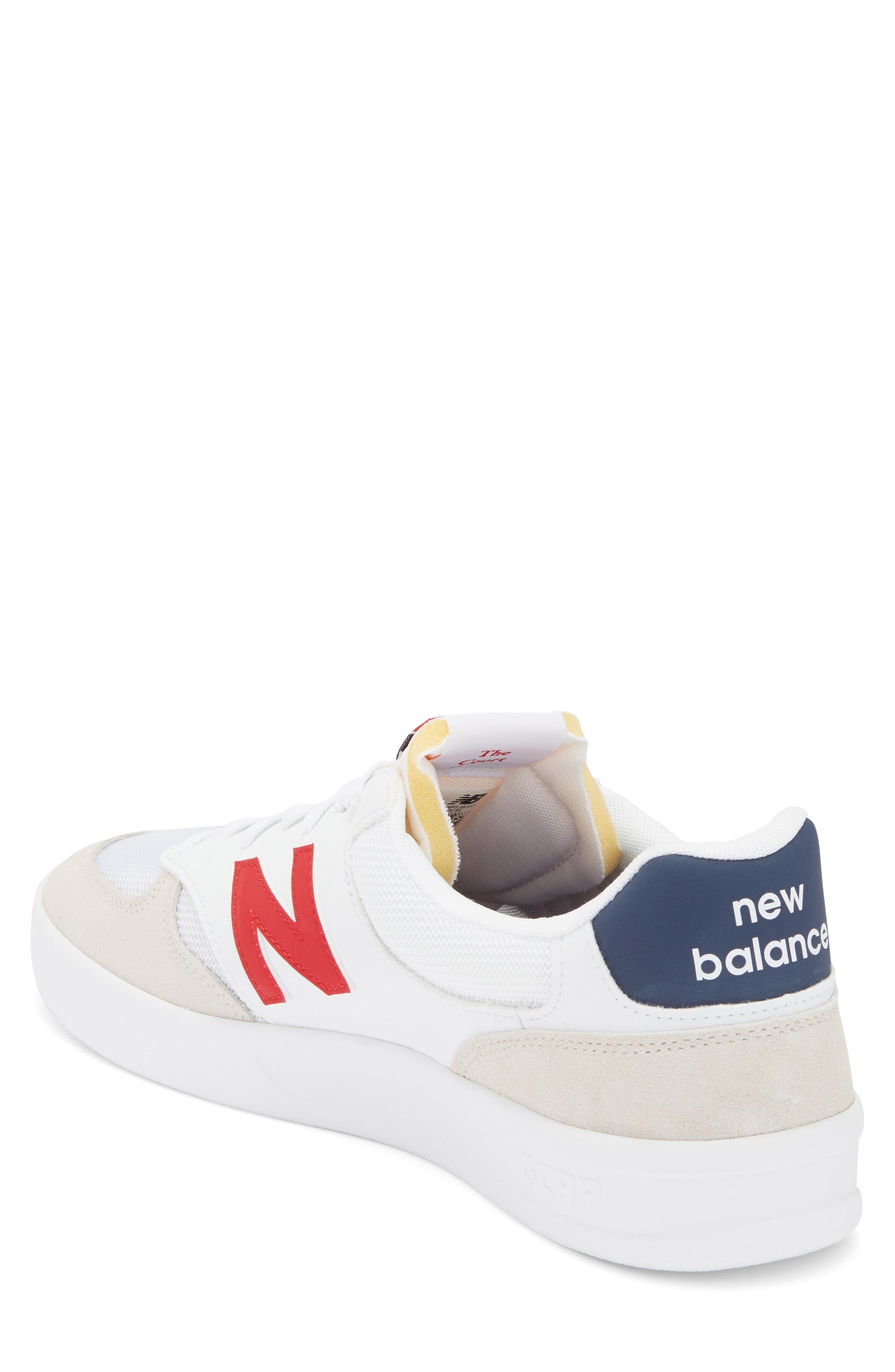 WHITE/ RED