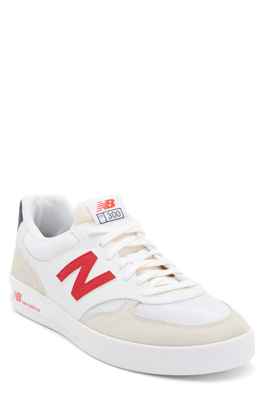 WHITE/ RED