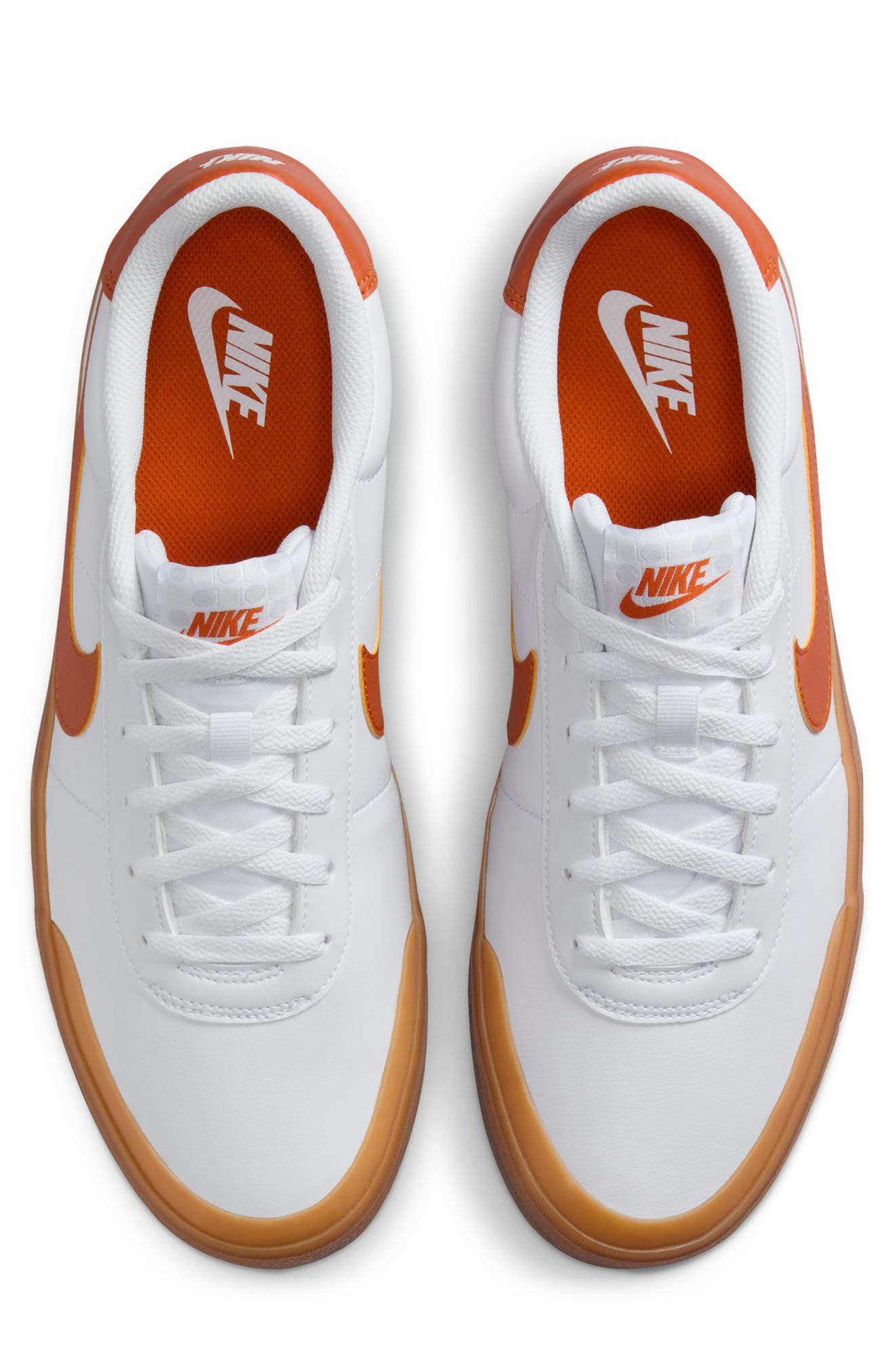 WHITE/ CAMPFIRE ORANGE