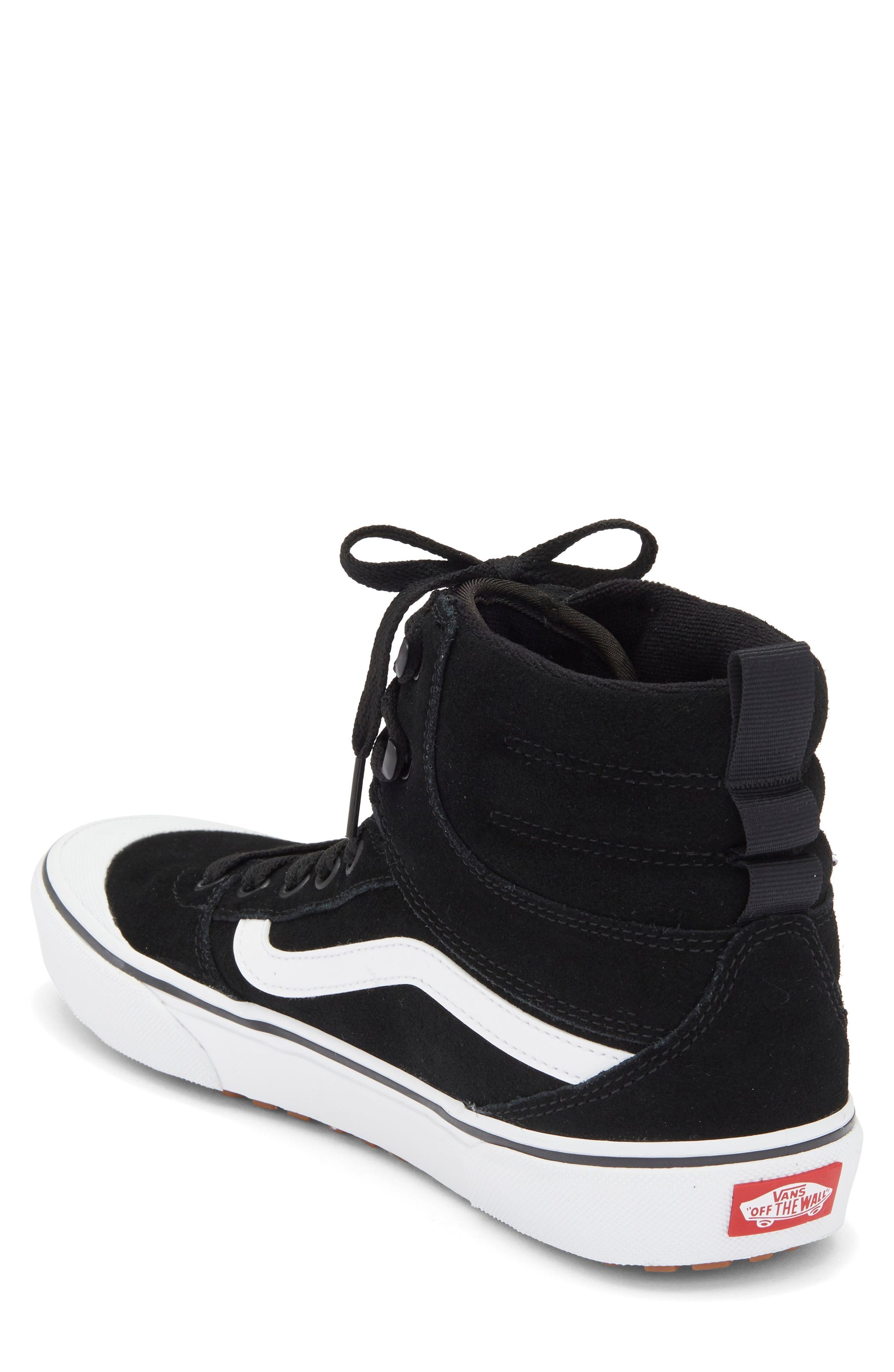 SUEDE BLACK/WHITE