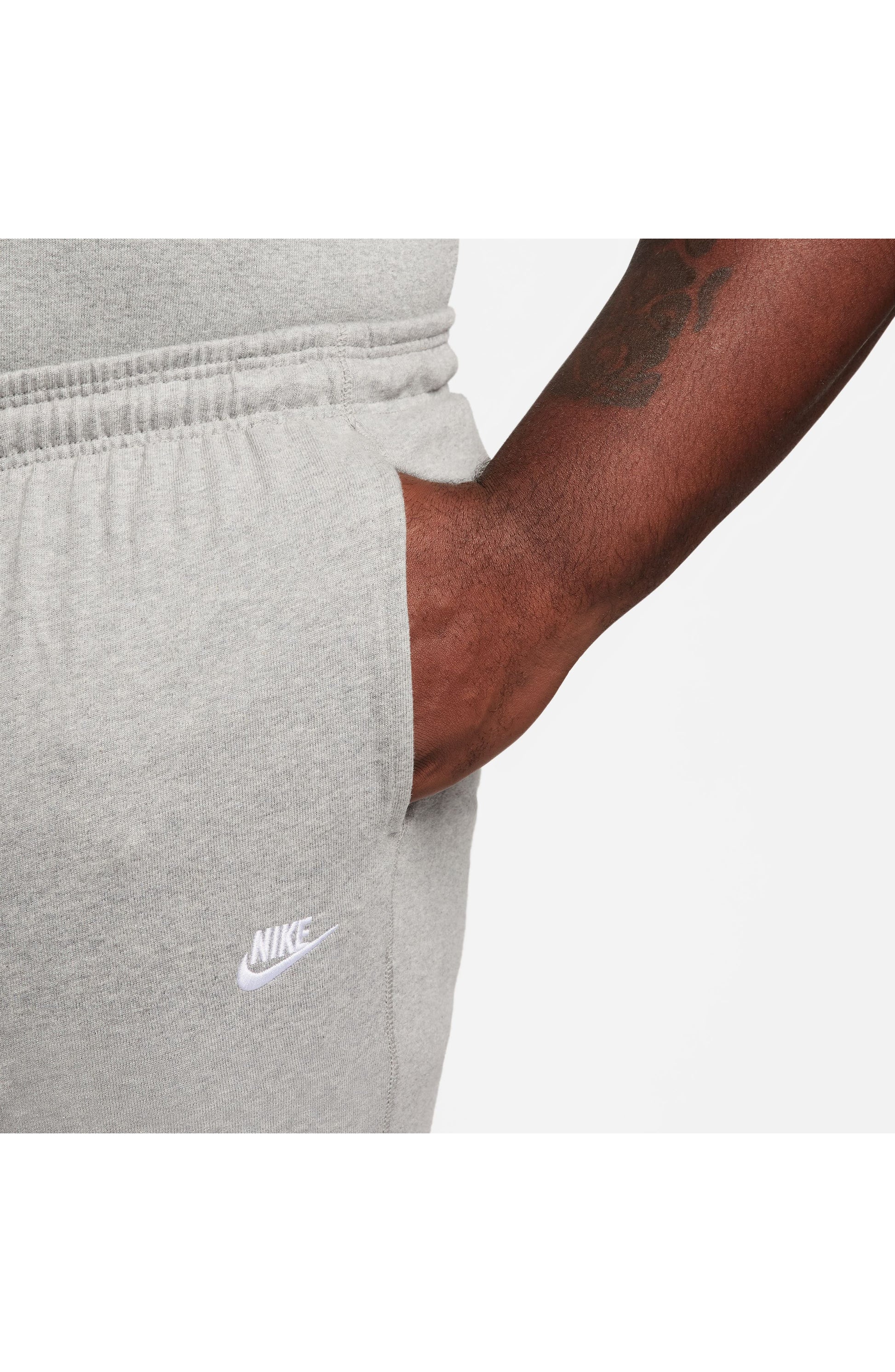 DK GREY HEATHER/ WHITE