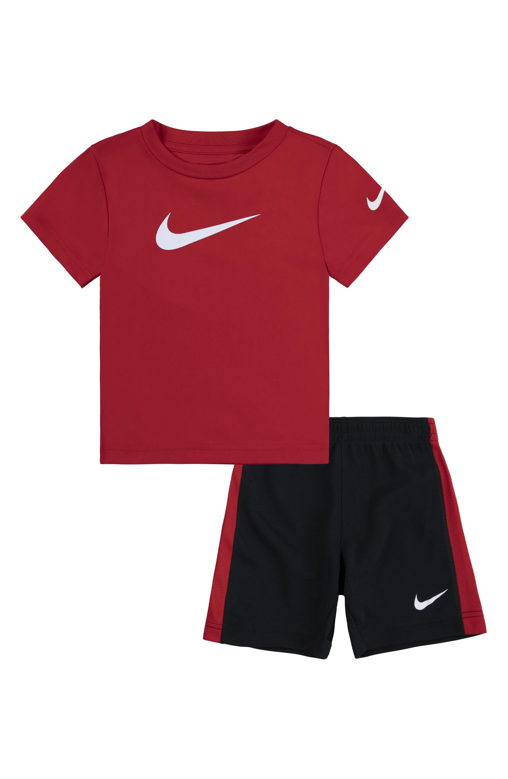 BLACK/ UNIVERSITY RED