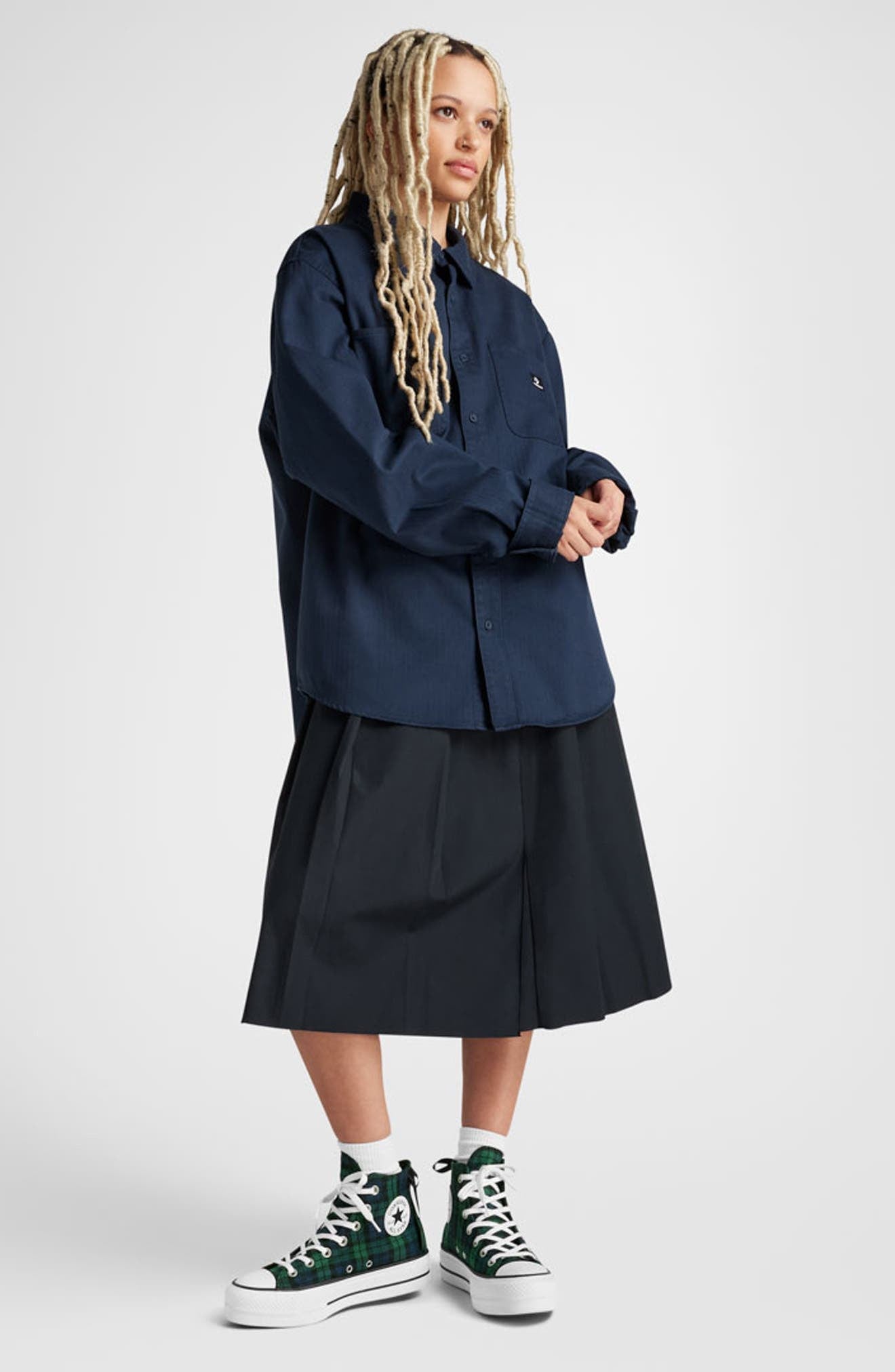NAVY/ BLACK/ WHITE