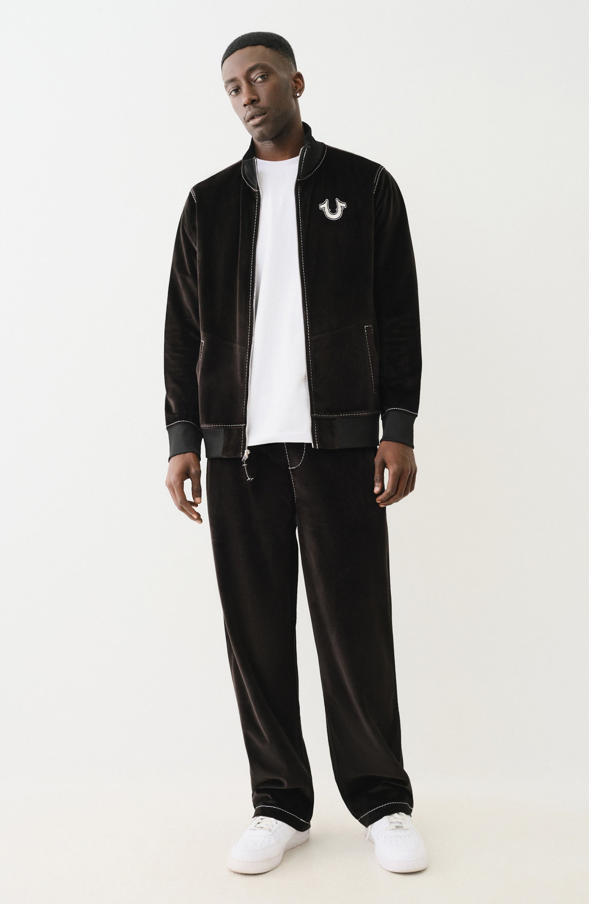 JET BLACK / SHINY NICKEL