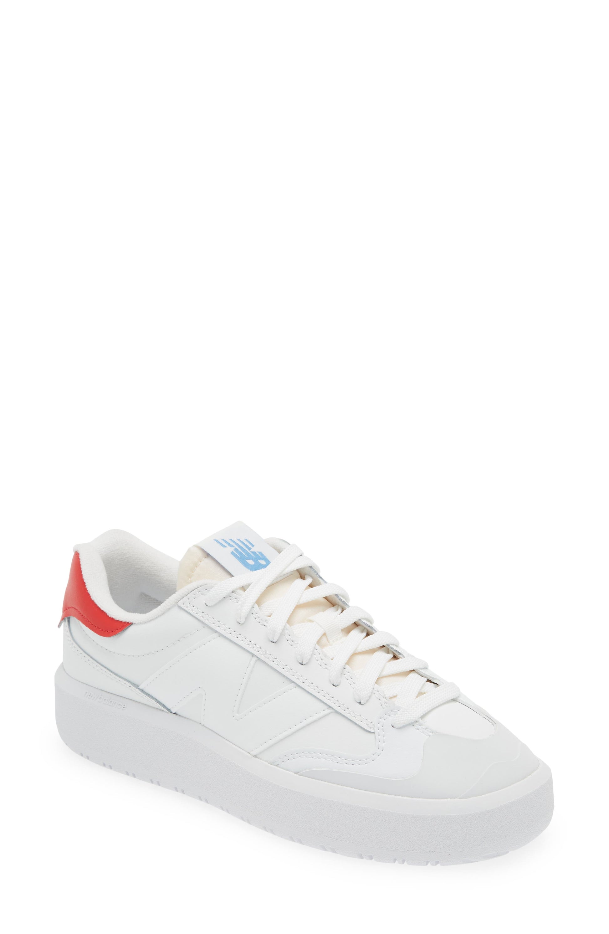 WHITE/ TRUE RED