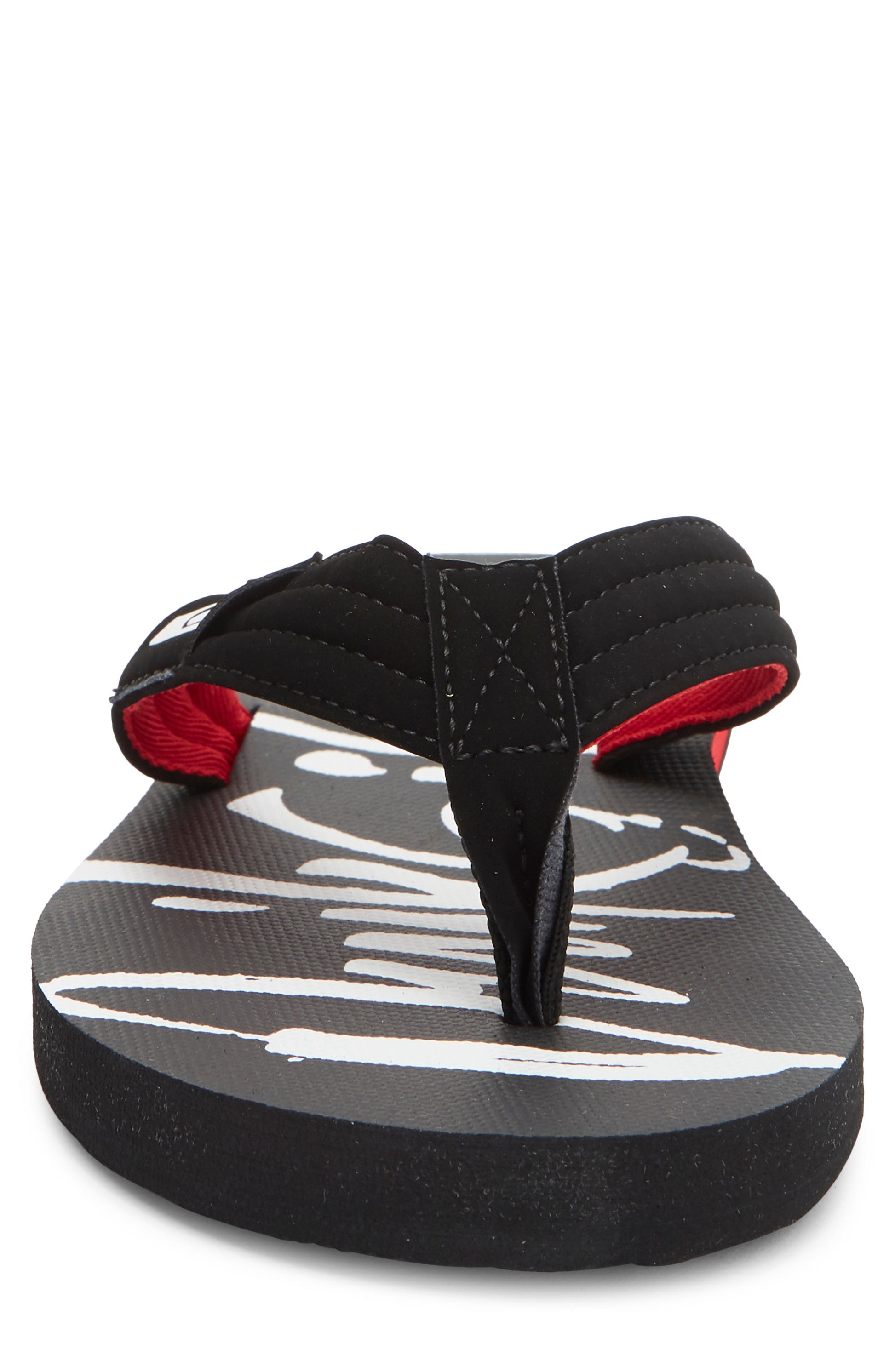 BLACK/ RED