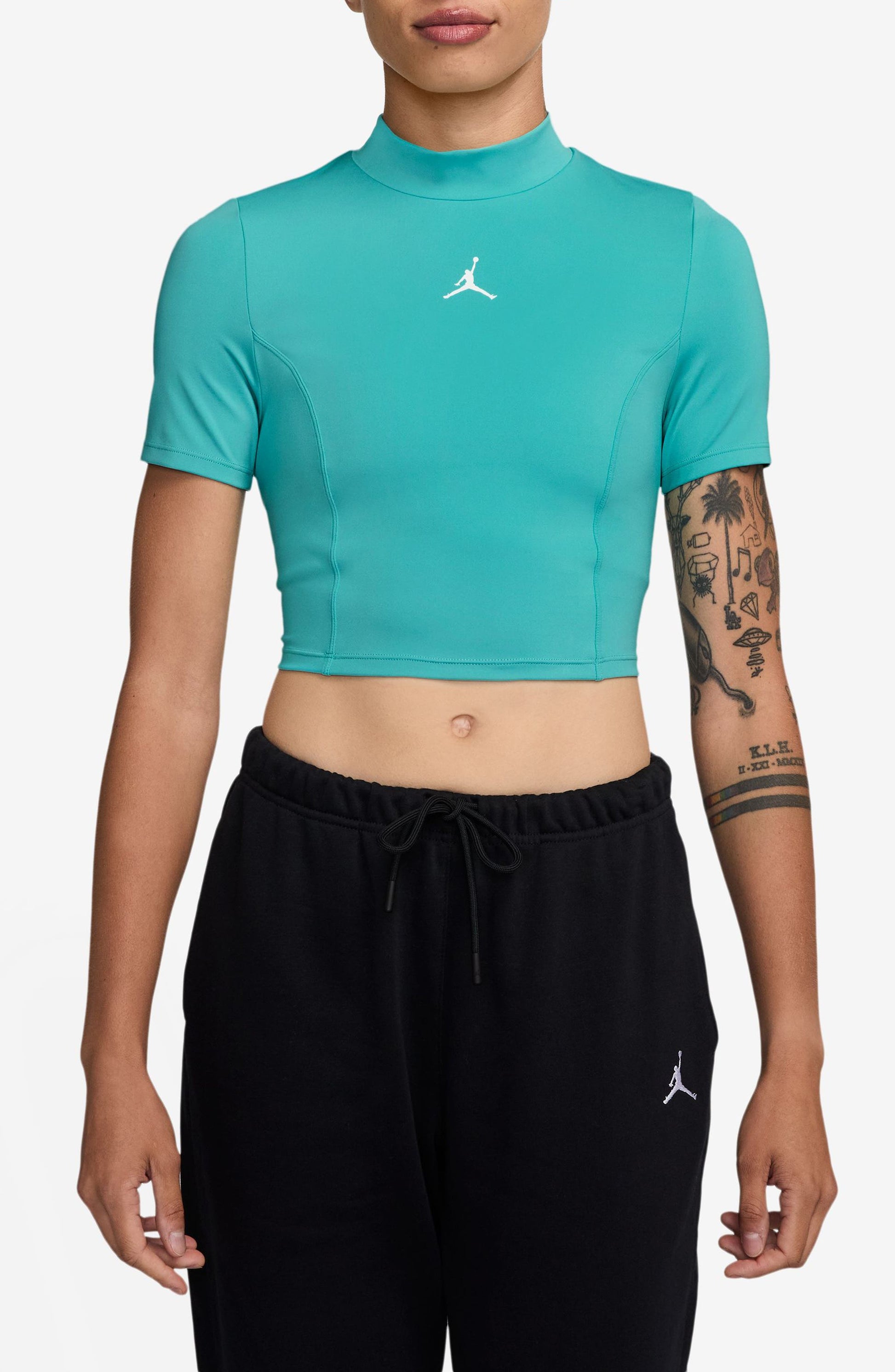 WASHED TEAL/ WHITE