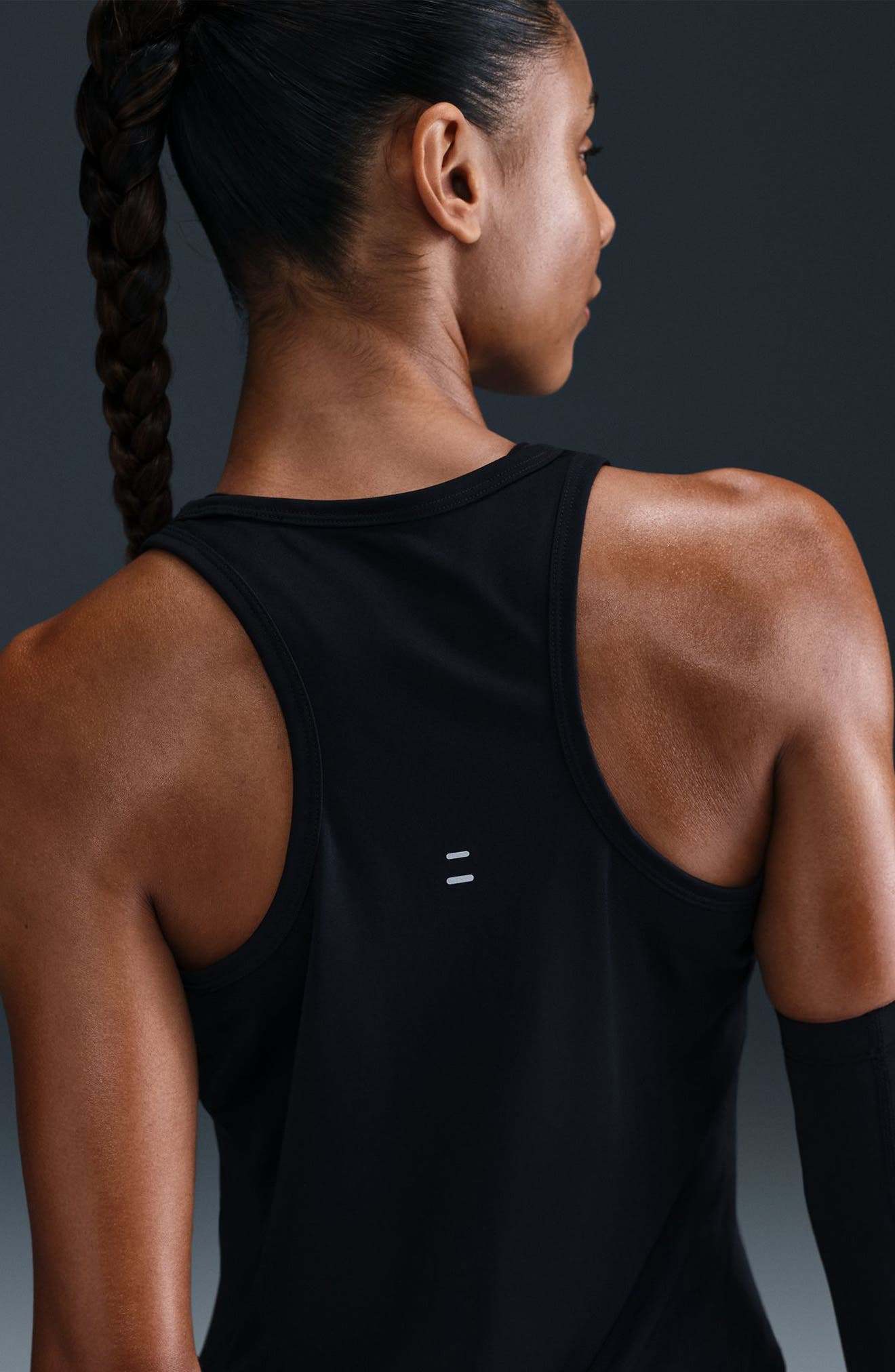 BLACK/ REFLECTIVE SILVER